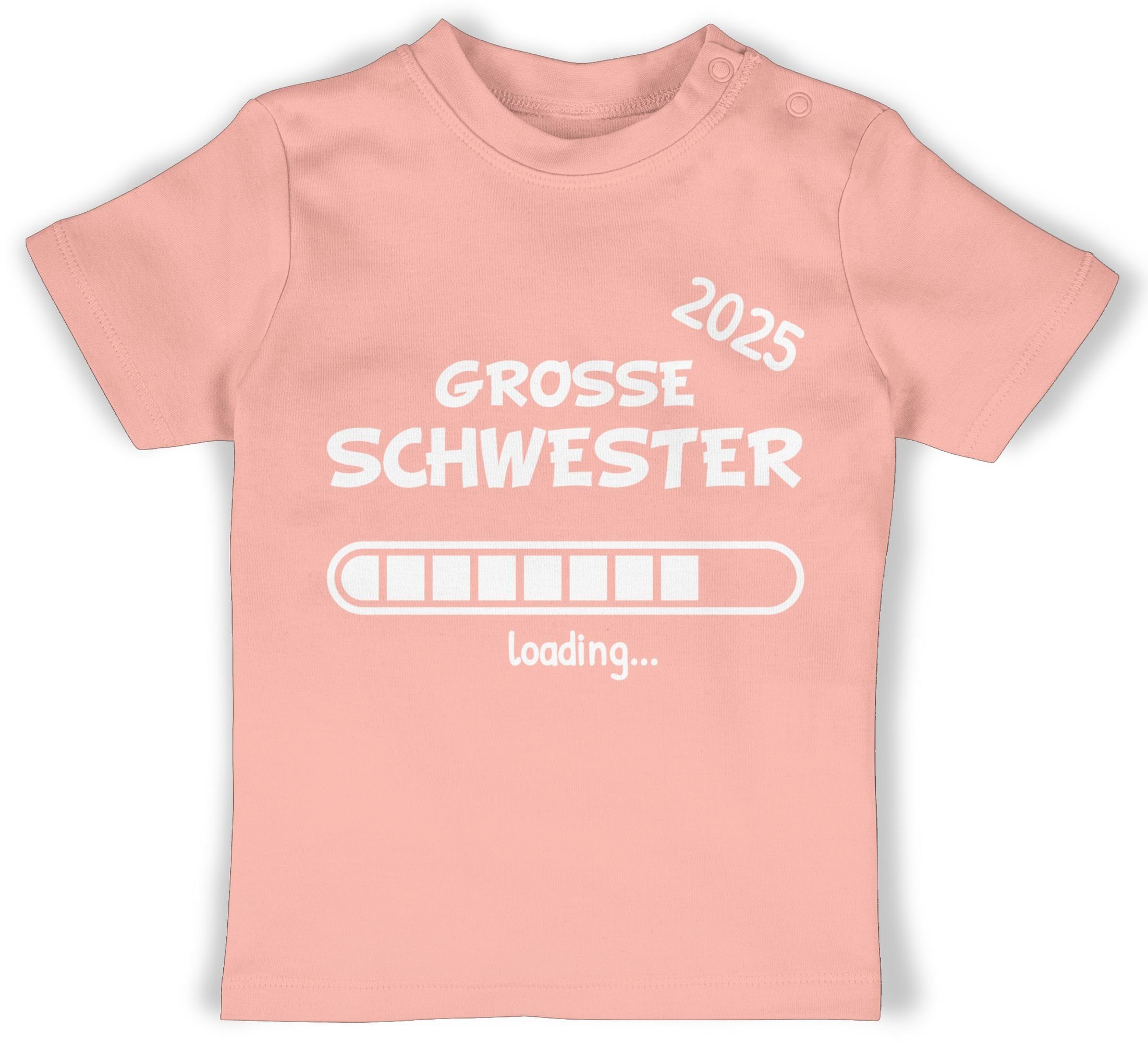 Shirtracer TShirt Große Schwester 2025 loading Geschwister Bruder und