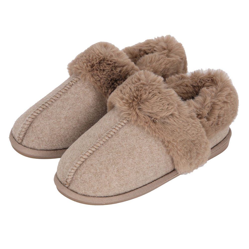 XQ Footwear Hausschuh mit strapazierfähiger Gummisohle