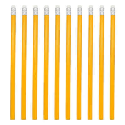 BENSON Bleistift 10-80 Bleistift Schreibstift Zeichenstift Malstift, (40-tlg), Radiergummi, mittlere Härte, HB