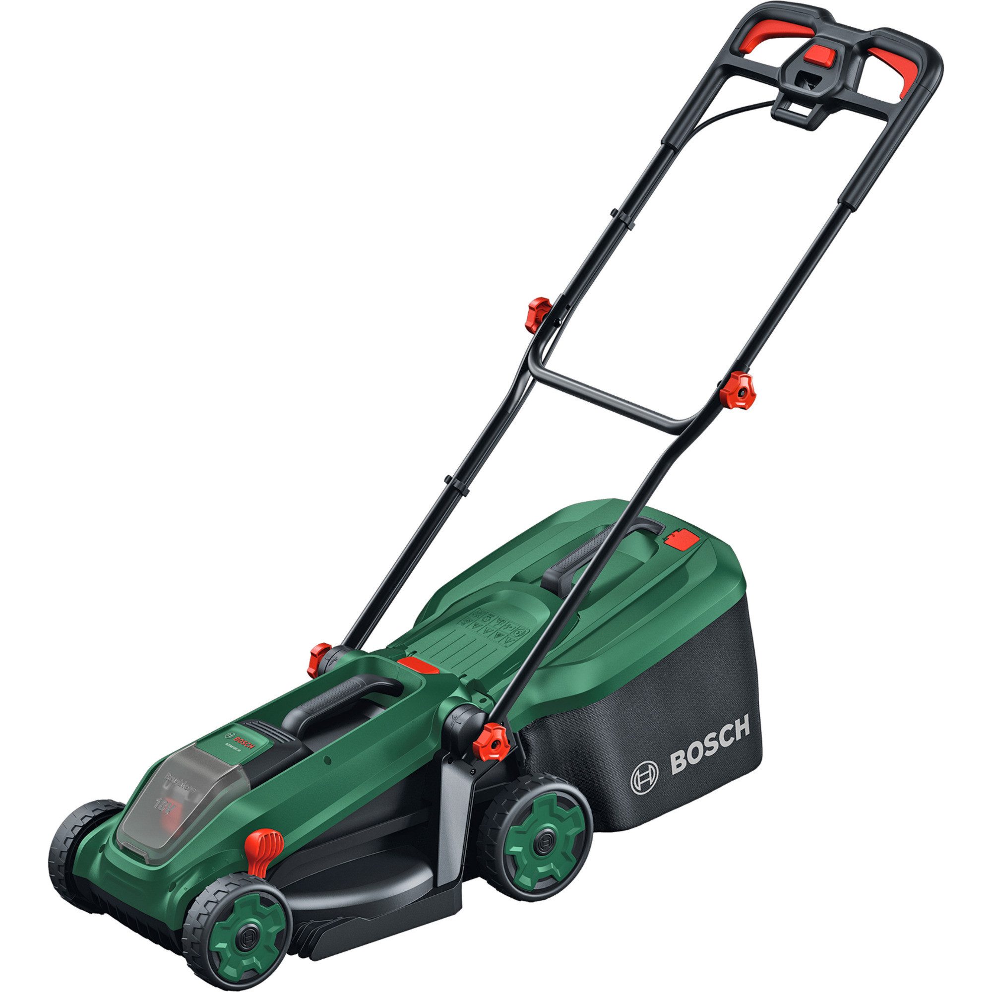 Bosch Professional Akkurasenmäher Bosch Heimwerken & Garten Akku-Rasenmäher, 34 cm Schnittbreite, (ohne Akku und Ladegerät, POWER FOR ALL ALLIANCE)