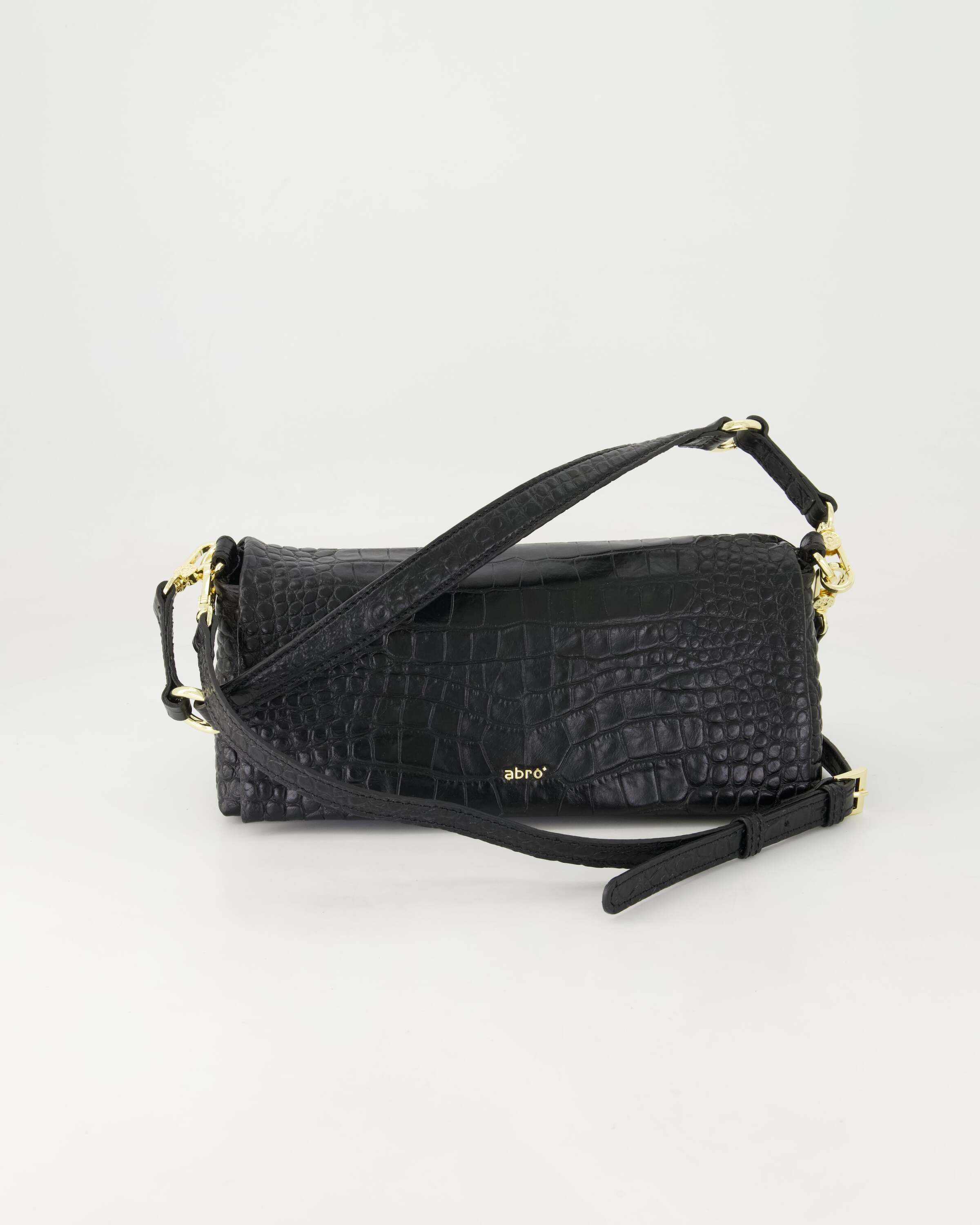 Abro Umhängetasche Schultertasche Mila, Obermaterial: Leder