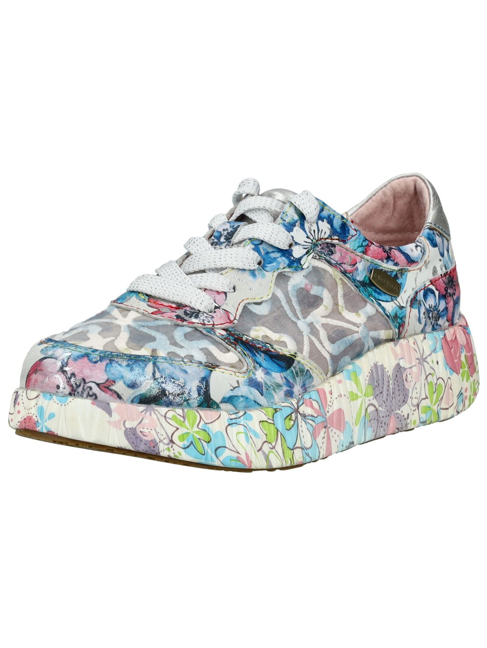 LAURA VITA LAURA VITA Sneaker Leder/Textil Plateausneaker günstig online kaufen