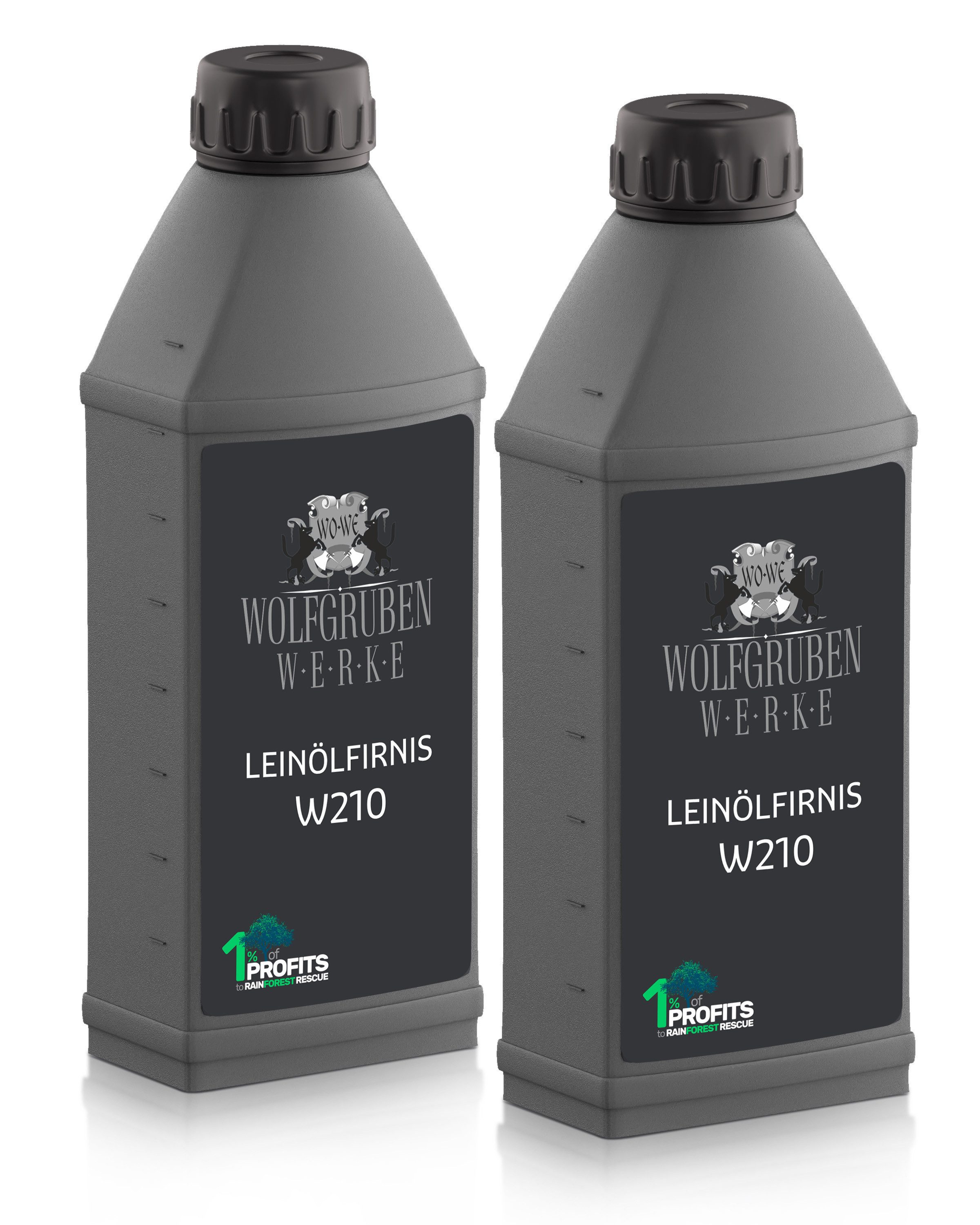 WO-WE Holzöl Holzöl Leinöl Holzpflegeöl Holzschutz W210, 0,75-10L, Kalt gepresstes Leinöl