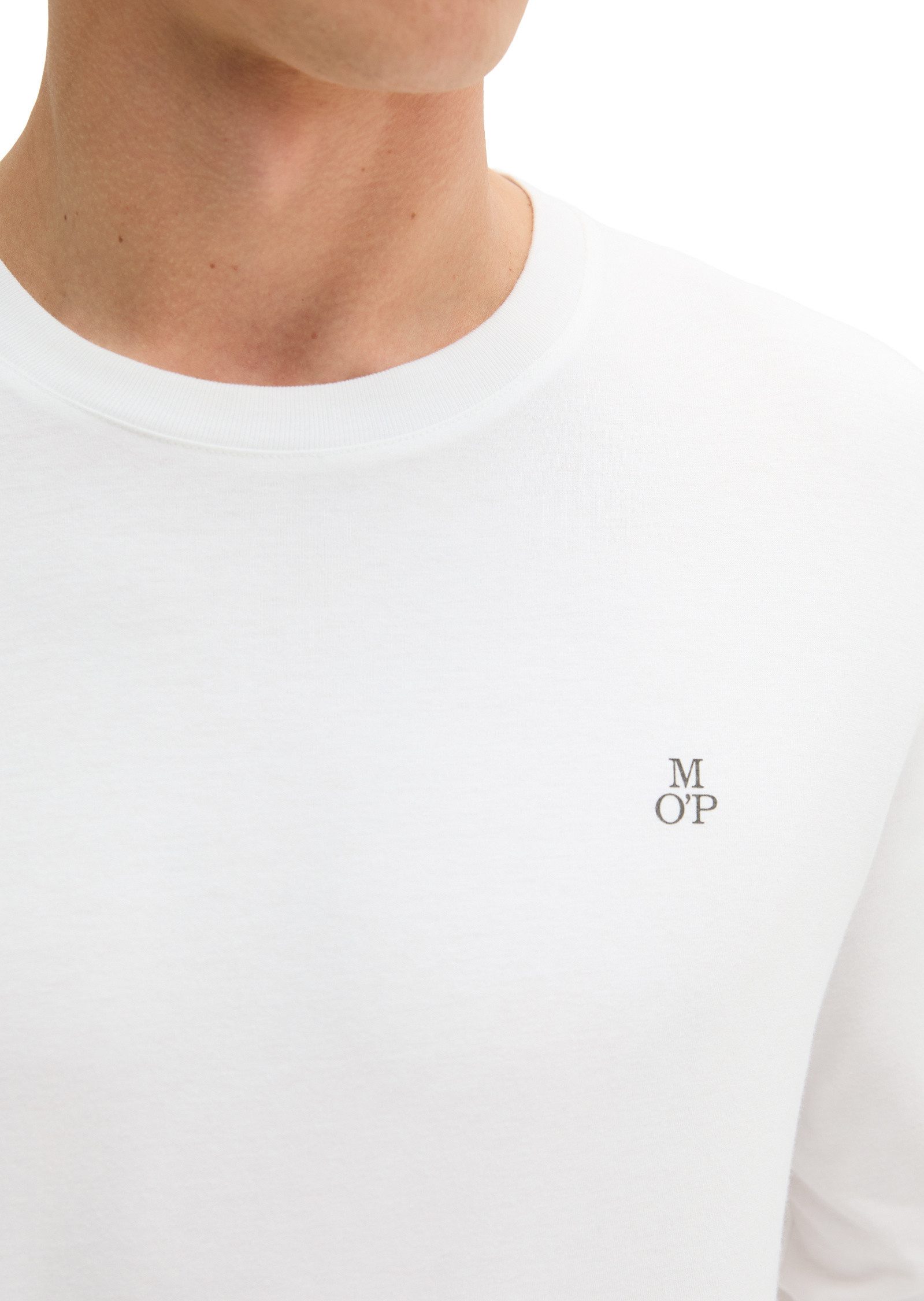 Marc O'Polo Langarmshirt aus reiner Bio-Baumwolle