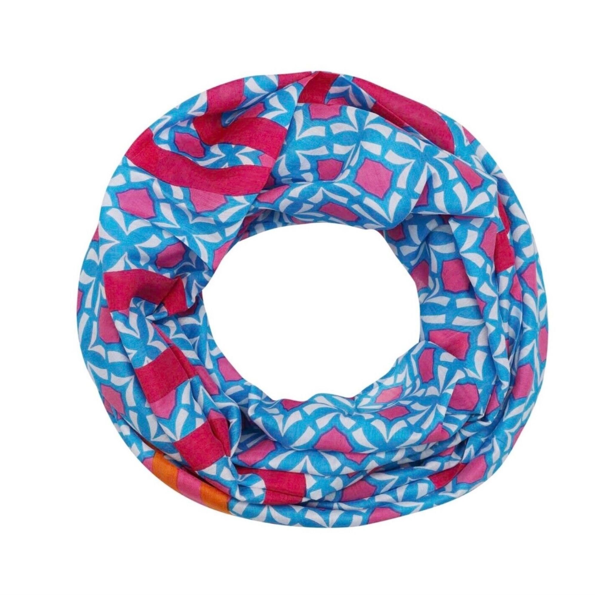 Frozen Elsa Schlauchschal - Kinder Bandana Loop Für Kalte Tage
