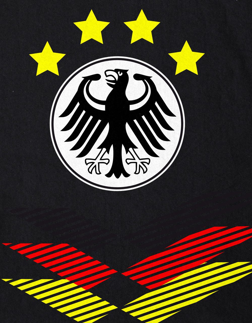 style3 T-Shirt Deutschland WM 2026 trikot fahne fan-artikel weltmeister europa EM