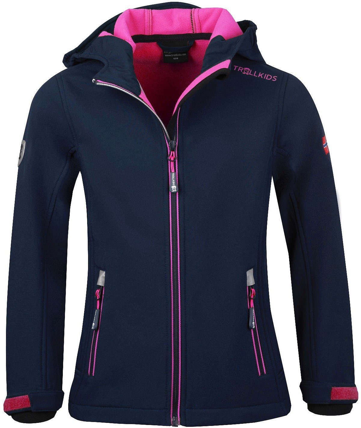 TROLLKIDS Softshelljacke Girls Trollfjord Jacket