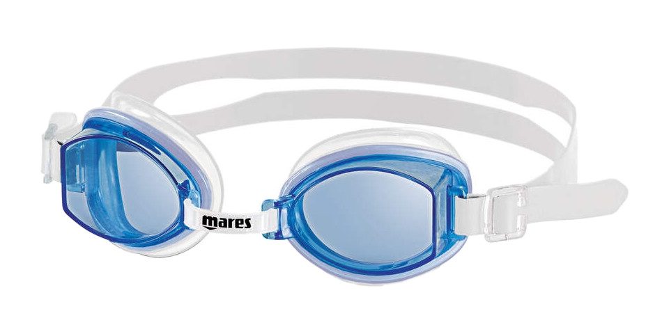 Mares Schwimmbrille Goggle ROCKET Silicone CLEAR BLUE