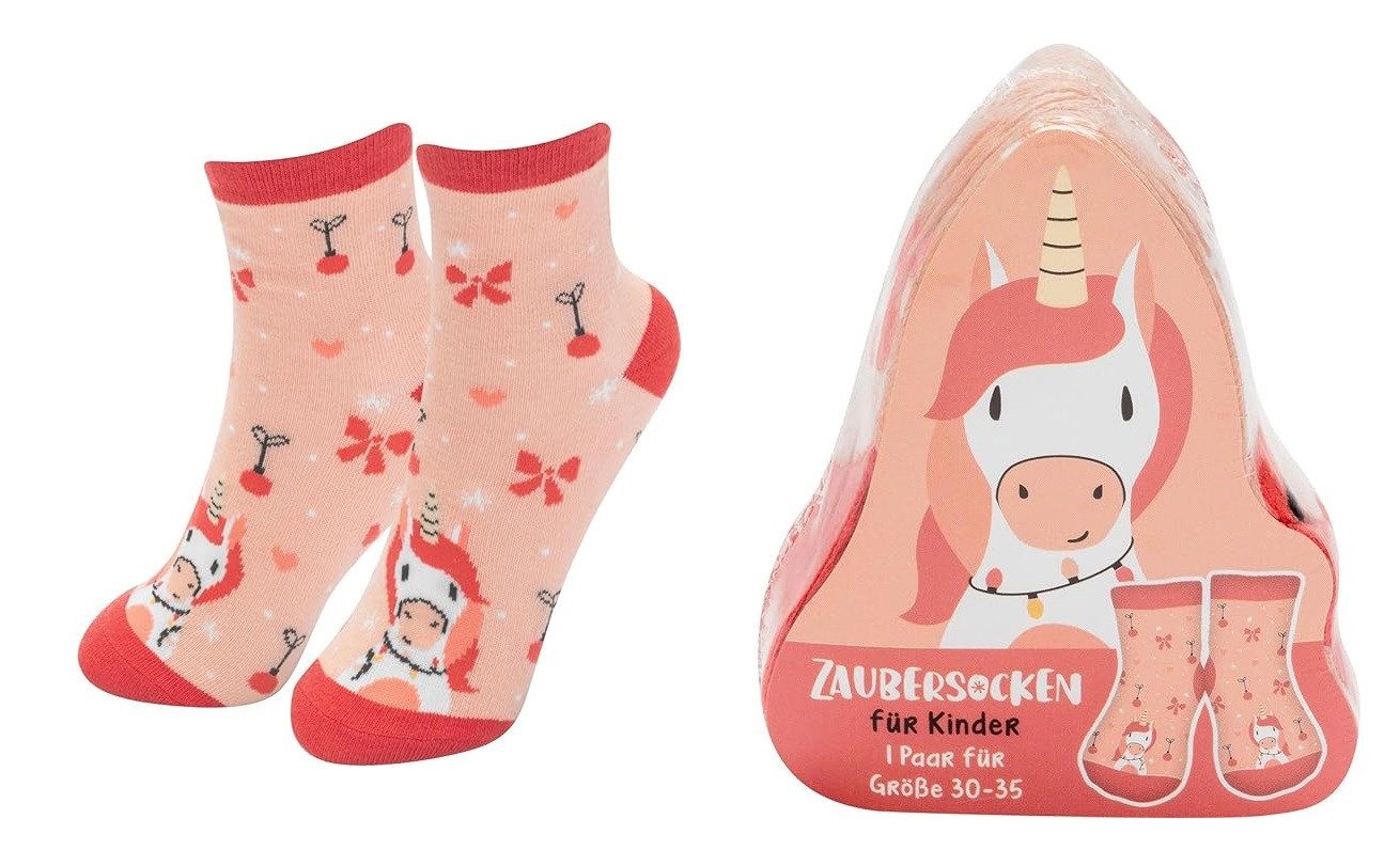 Sheepworld Socken Sheepworld Kinder Socken Zaubersocken Gr 30-35 Einhorn 074405