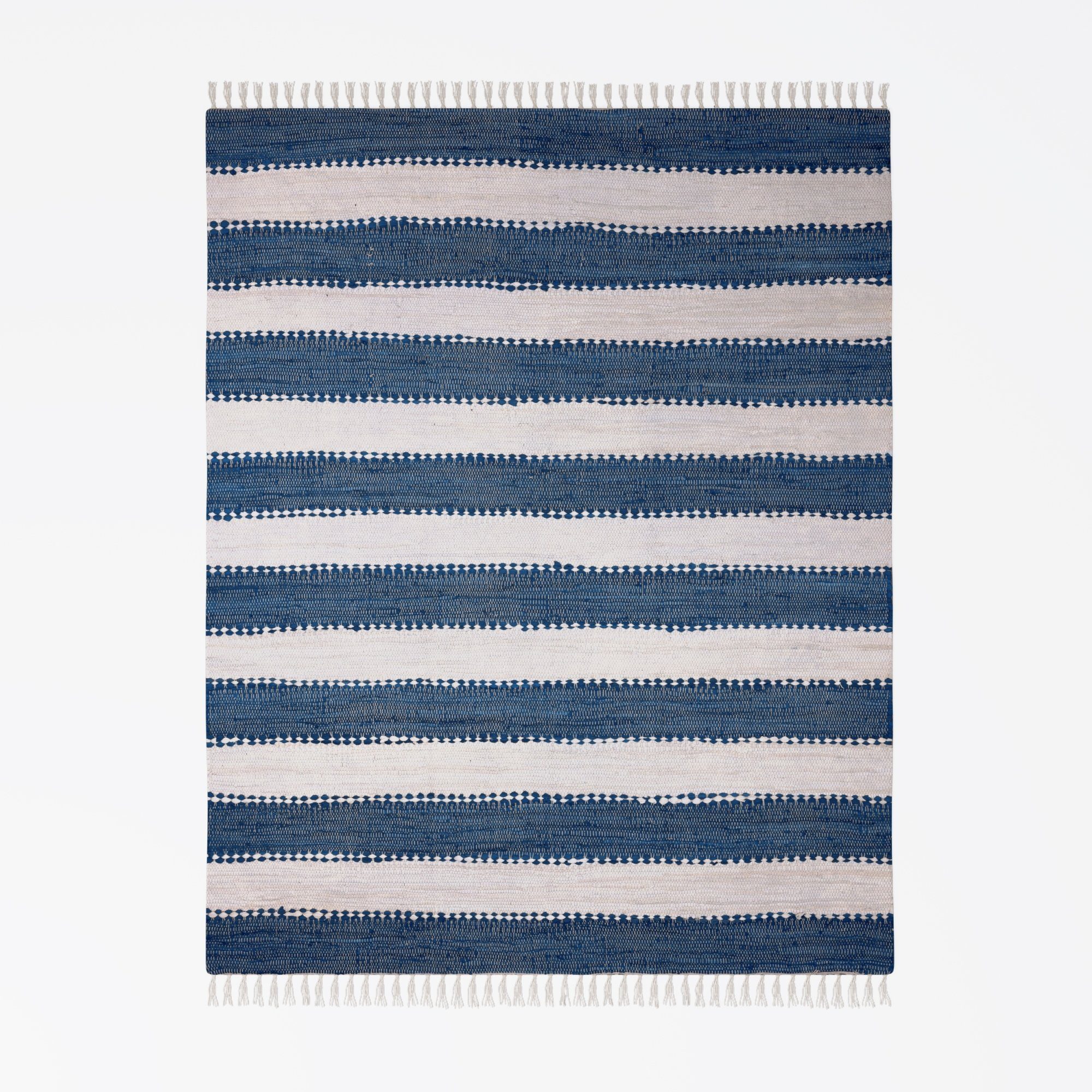 Wohnando Teppich MY-RUG Aarav, Chindi-Teppich 110x60cm, günstig online kaufen