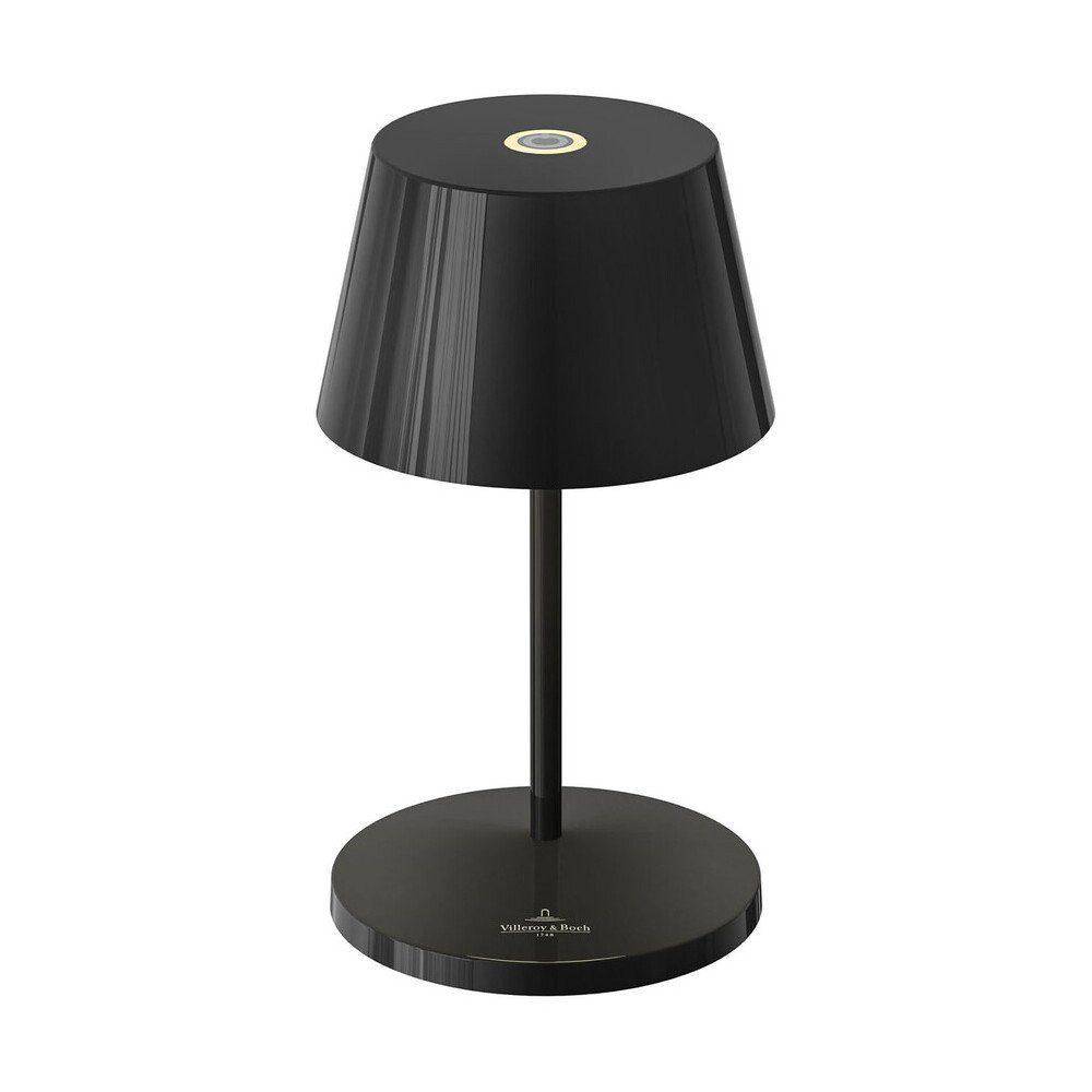 Villeroy & Boch Geschirr-Set Akku-Tischleuchte 20 cm 2,2 W Seoul RC schwarz ceramic, Aluminium