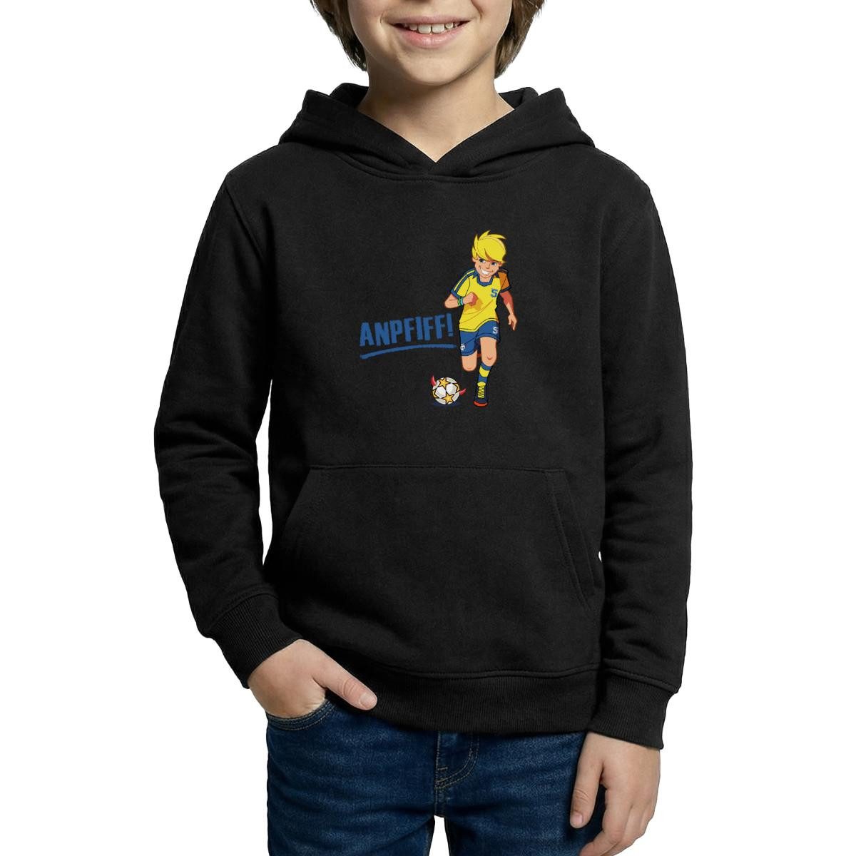 Hoodie Teufelskicker Anpfiff Kinder Hoodie
