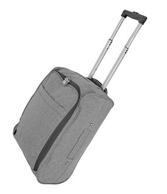 dynamic24 Handgepäck-Trolley ultraleicht nur 1,9kg, 2 Rollen, Boardcase Koffer Reisekoffer Tasche Kabinenkoffer