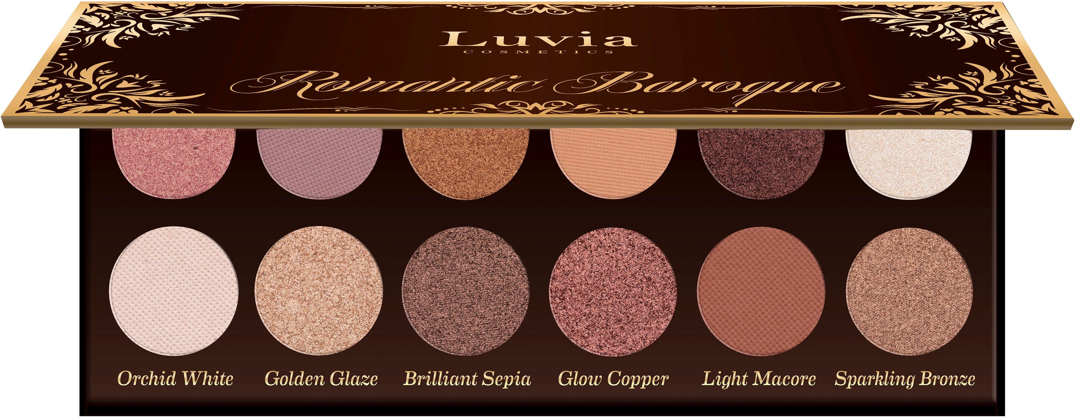 Luvia Cosmetics Lidschatten-Palette goldfarben Karmaflage