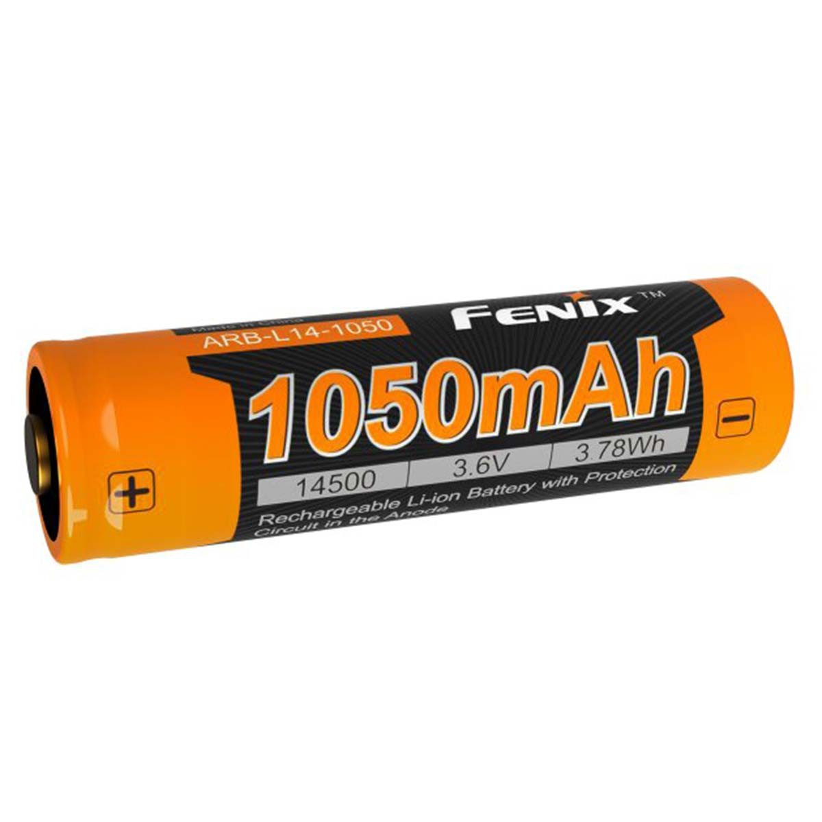 Fenix ARB-L14-1050 14500 Li-Ionen Akku 3,6V Mignon AA Batterie Akku