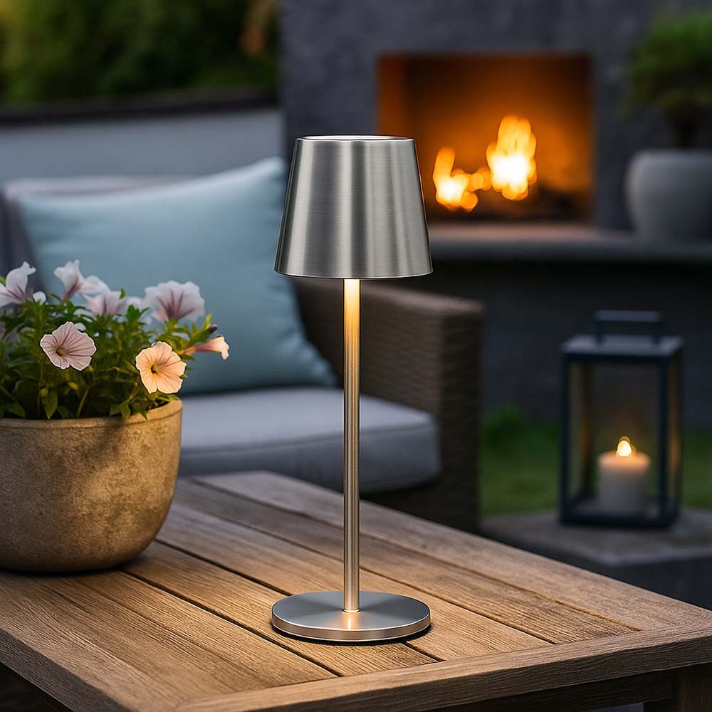 GLOBO LIGHTING LED Tischleuchte, LED-Leuchtmittel fest verbaut, Kaltweiß, W günstig online kaufen