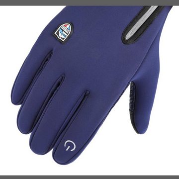 Coonoor Fleecehandschuhe Fahrrad Handschuhe Wasserdichte Touchscreen