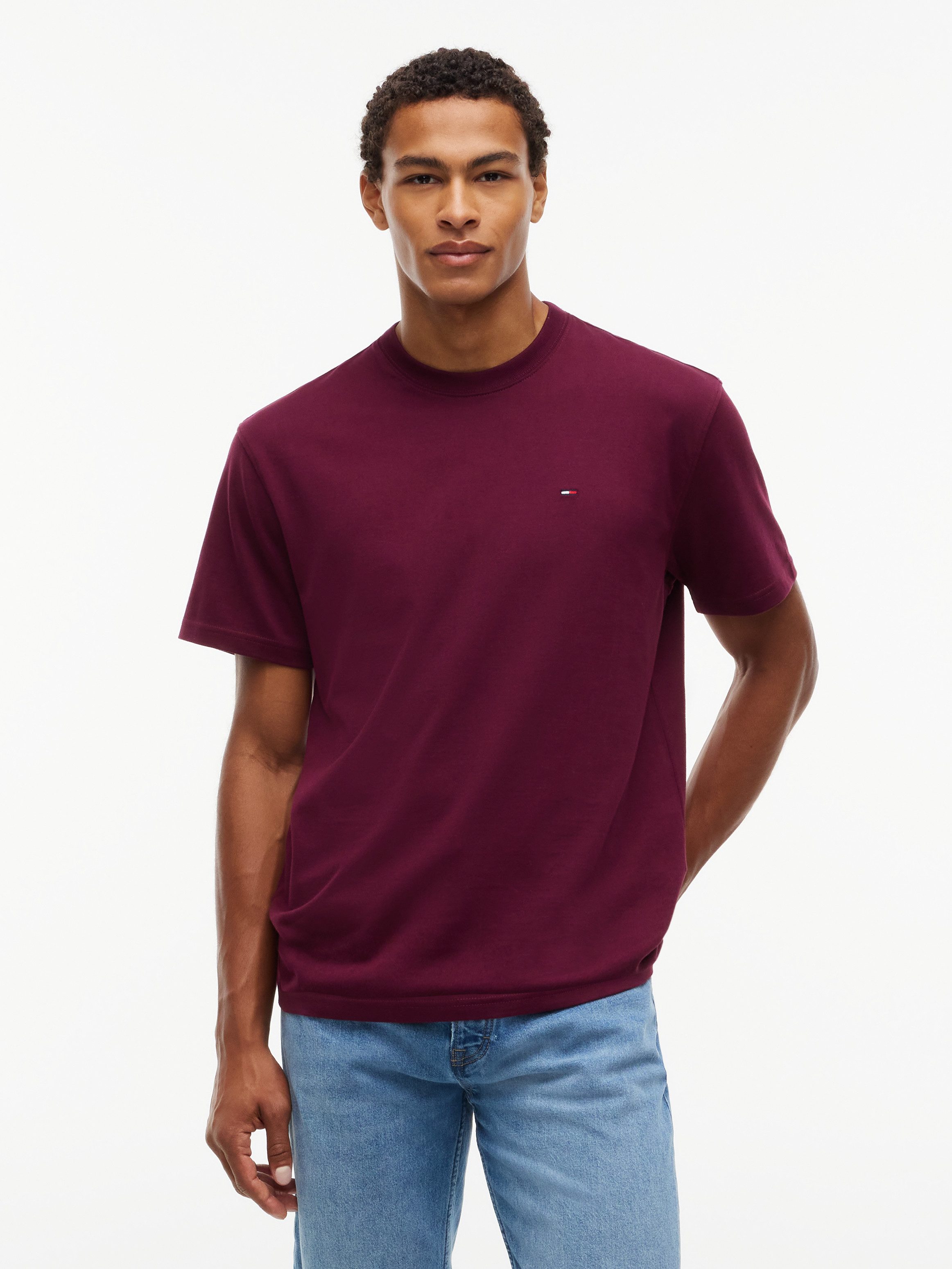 Tommy Jeans T-Shirt RELAX FLAG TEE Relaxed fit mit Rundhalsausschnitt