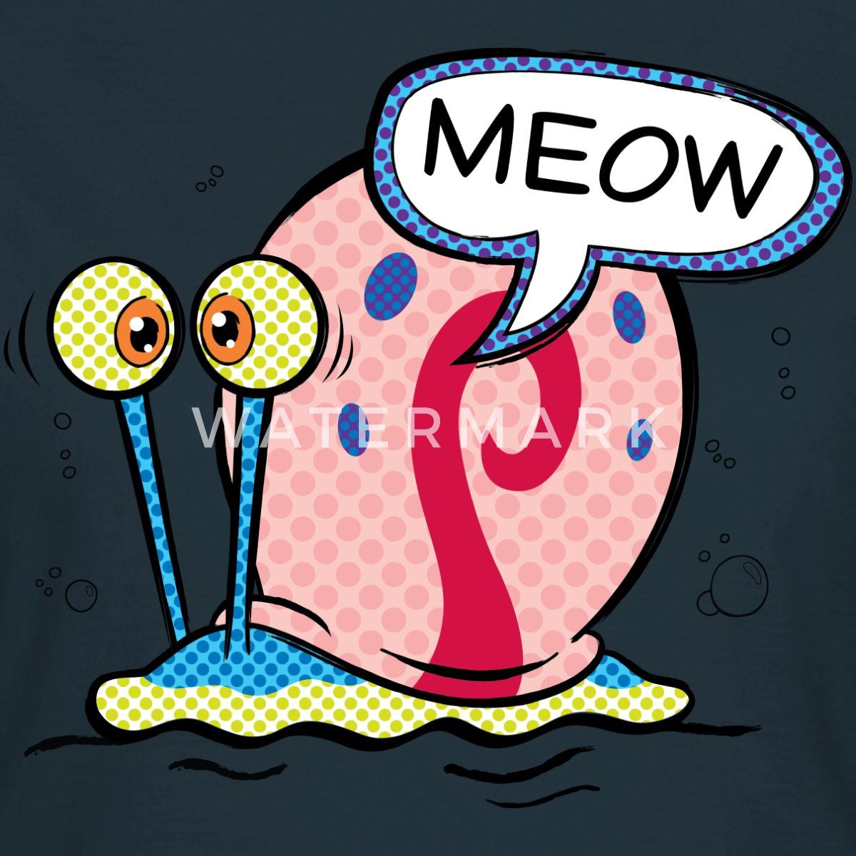 Spreadshirt T-Shirt SpongeBob Schwammkopf Gary Die günstig online kaufen