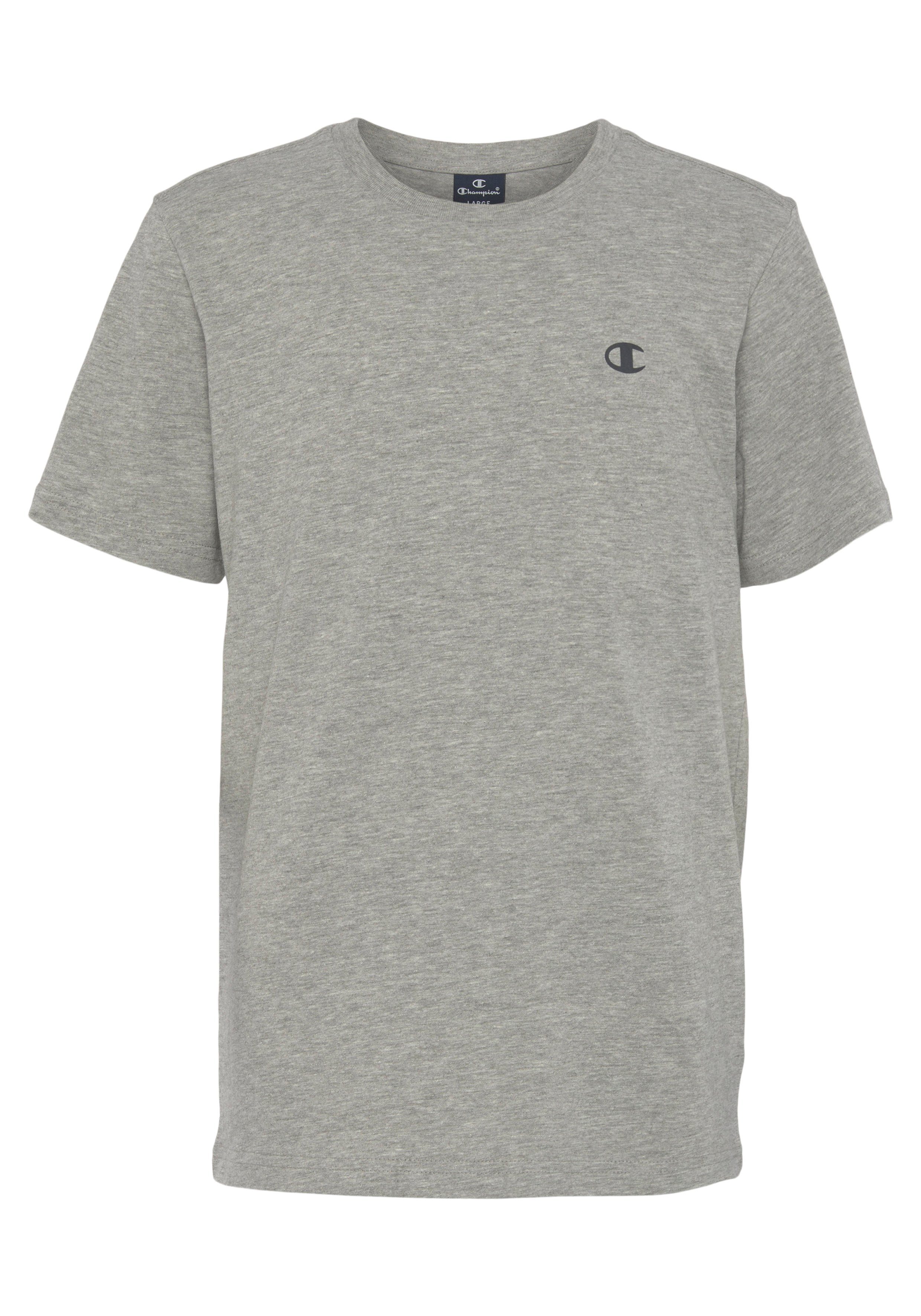 Champion T-Shirt Crewneck T-Shirt - für Kinder grau