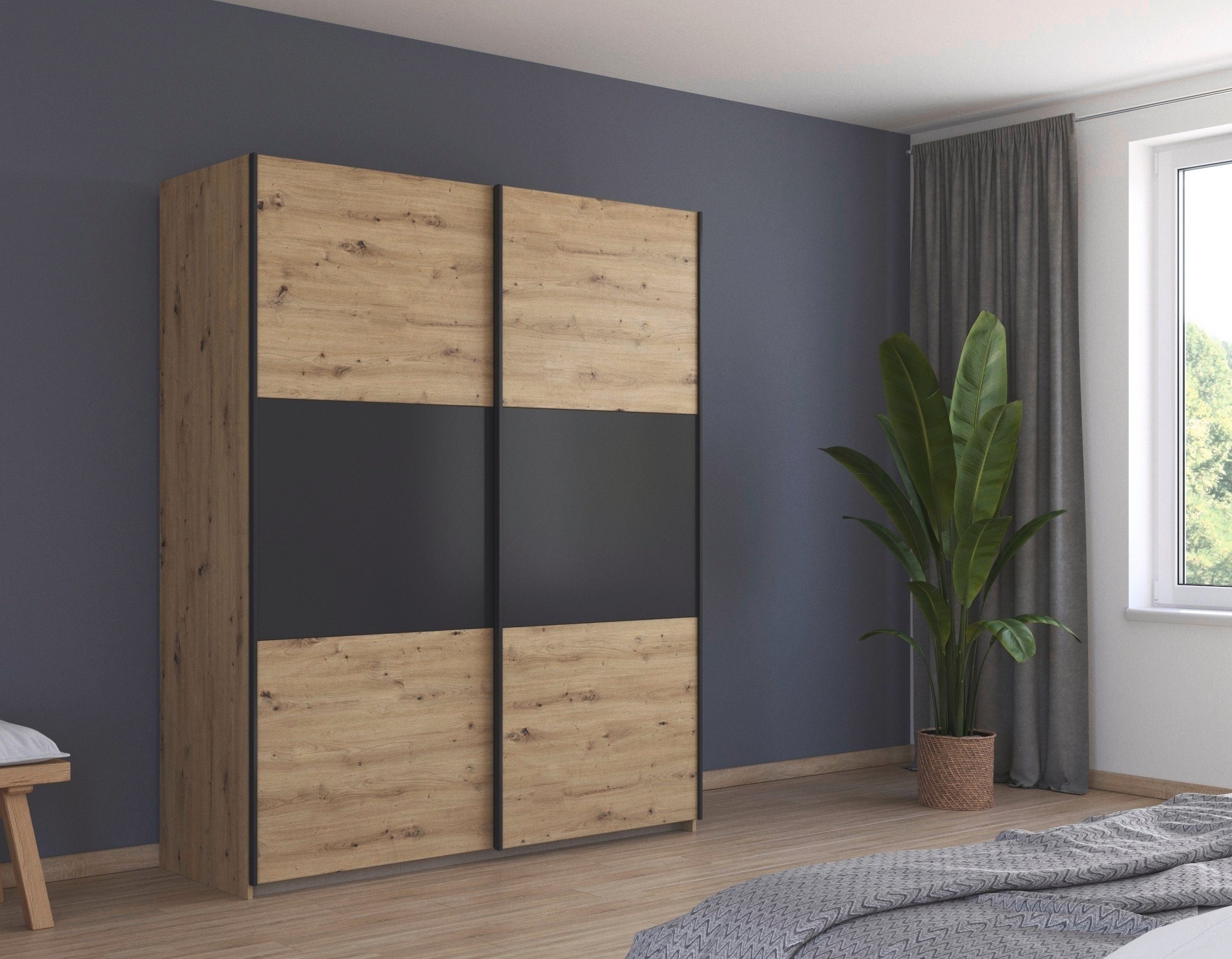 rauch Schwebetürenschrank "Kleiderschrank Schrank Garderobe Garderobenschra günstig online kaufen