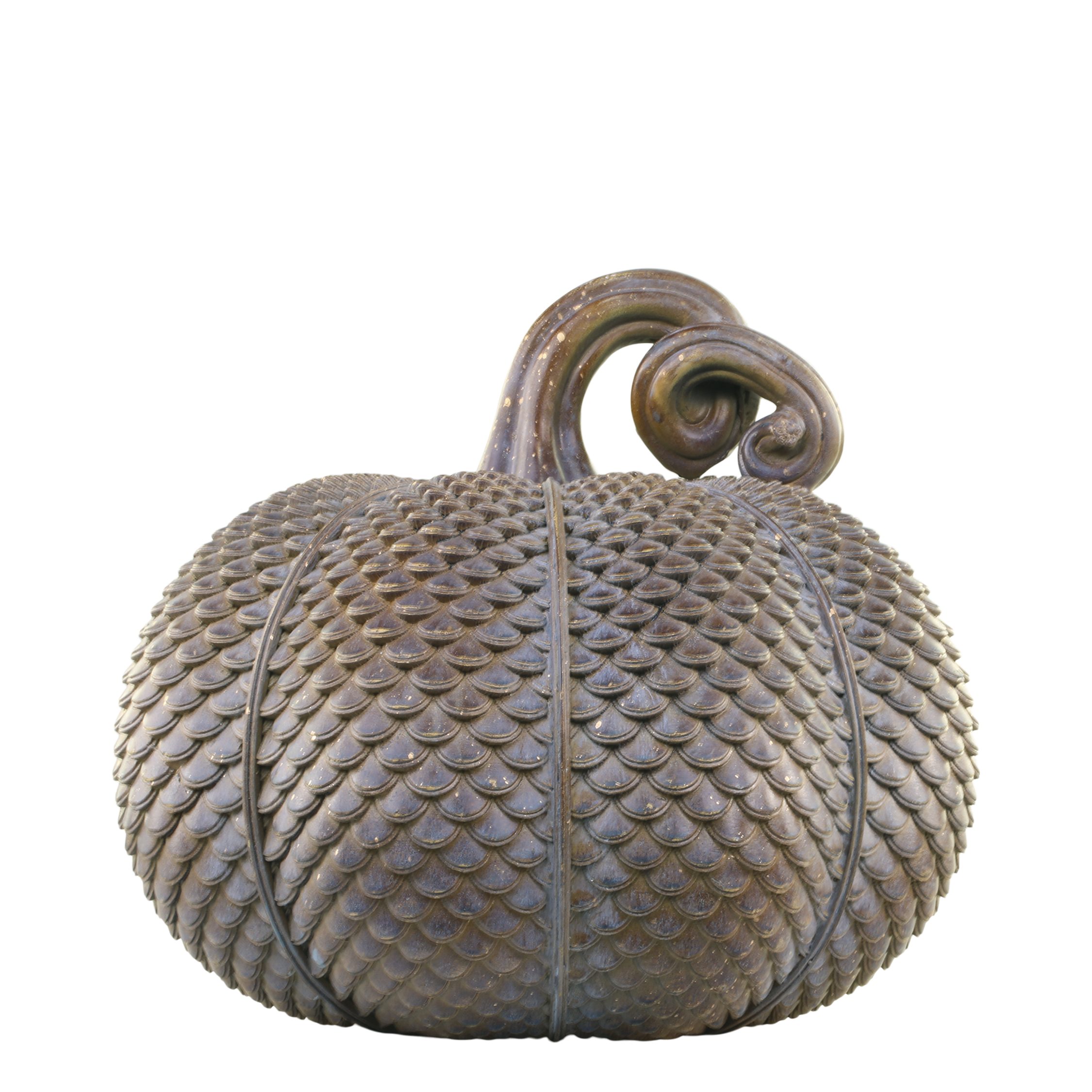 Chic Antique Dekofigur Kürbis mit gold günstig online kaufen