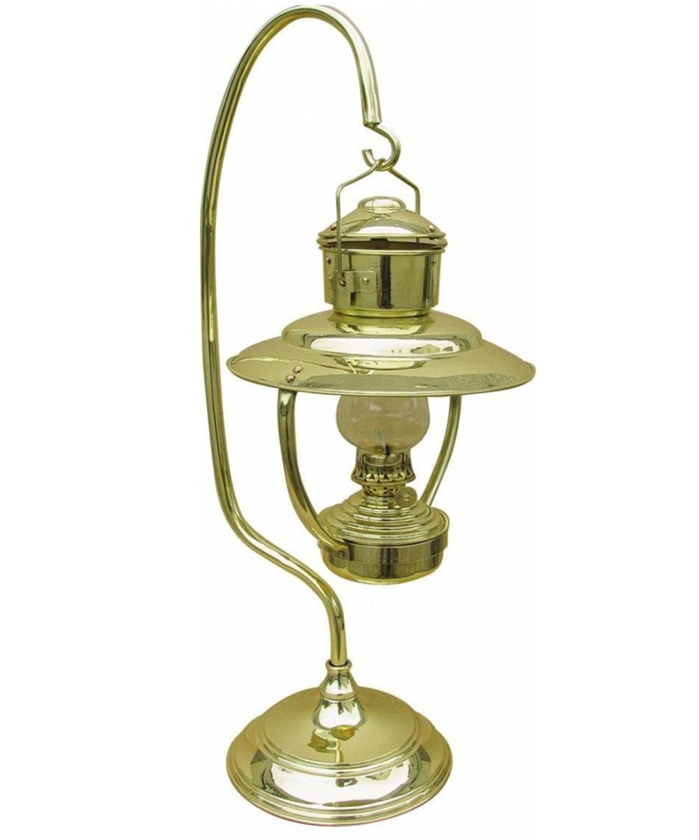 Linoows Windlicht Schiffslaterne Kapitäns Laterne Schreibtisch Lampe (1 Schiffslaterne), maritime Petroleum Tischleuchte