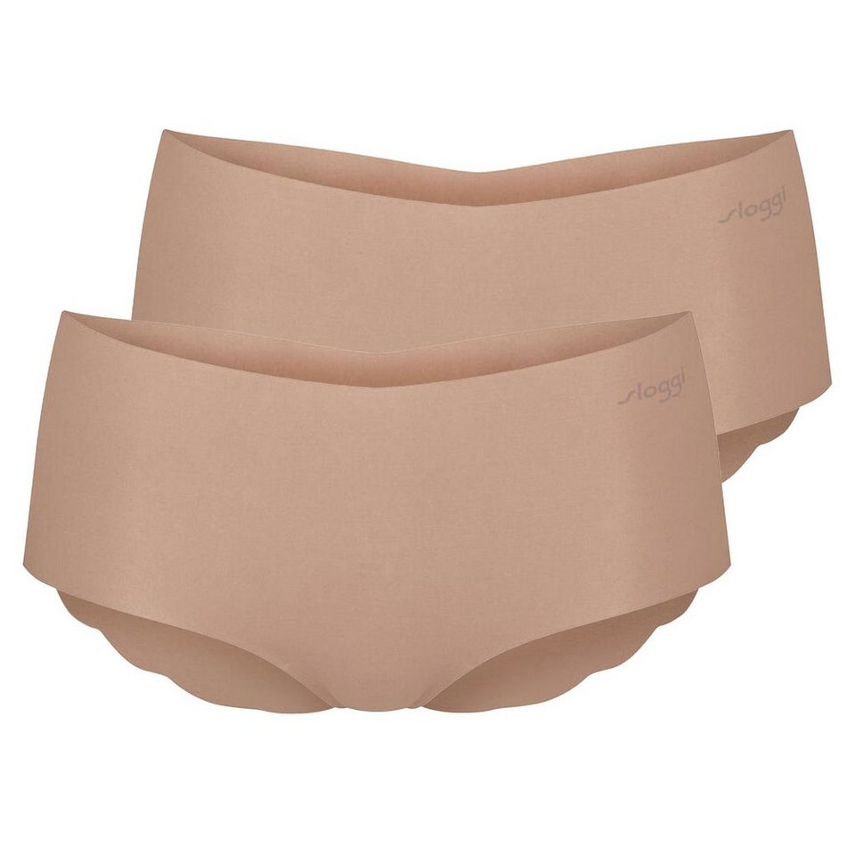 Sloggi Panty zero Modal (2-St) saumlos, keine Abdrücke, Wellenkante, im 2er  Pack