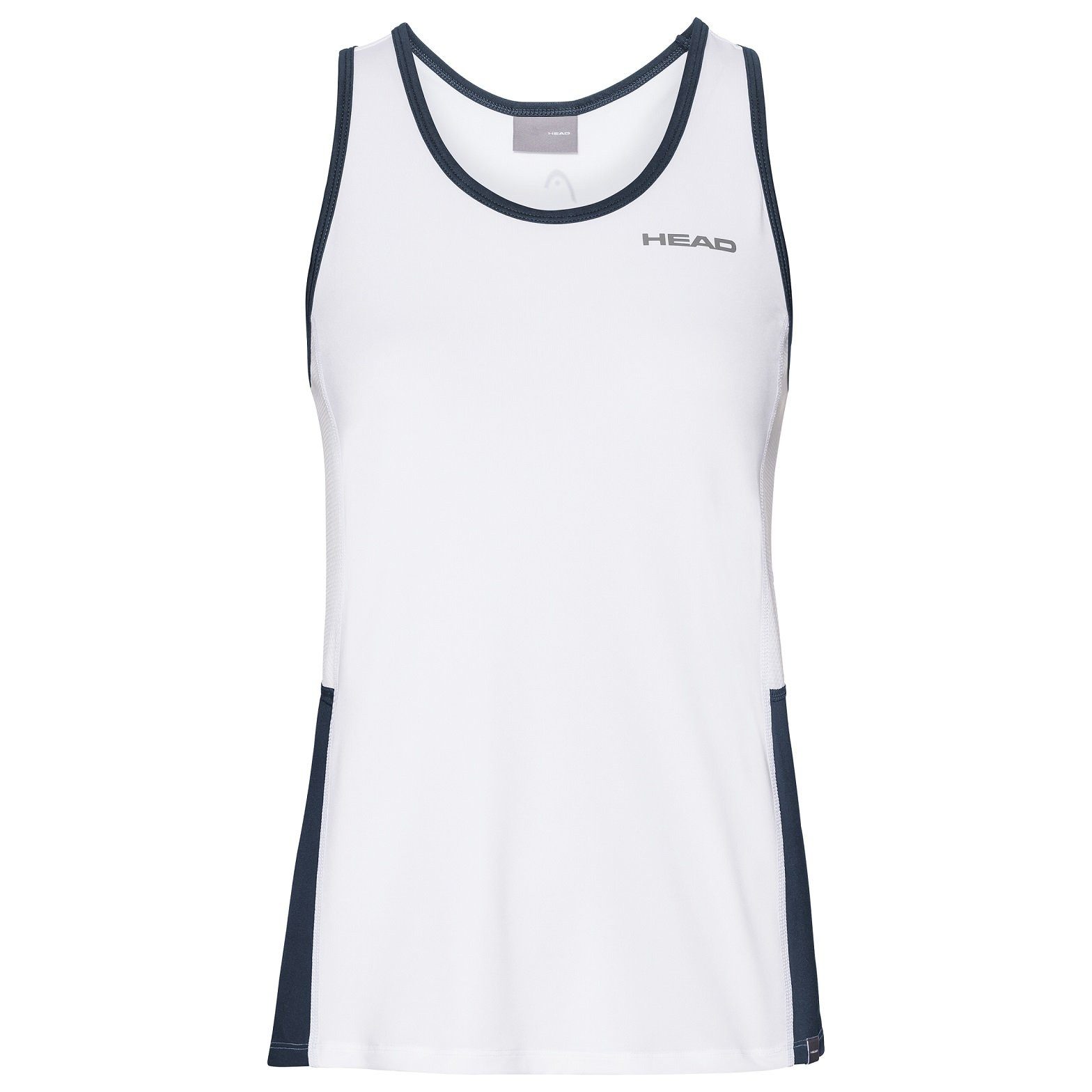 Head Tanktop Tennis-Tank Club weiss/dunkelblau Damen