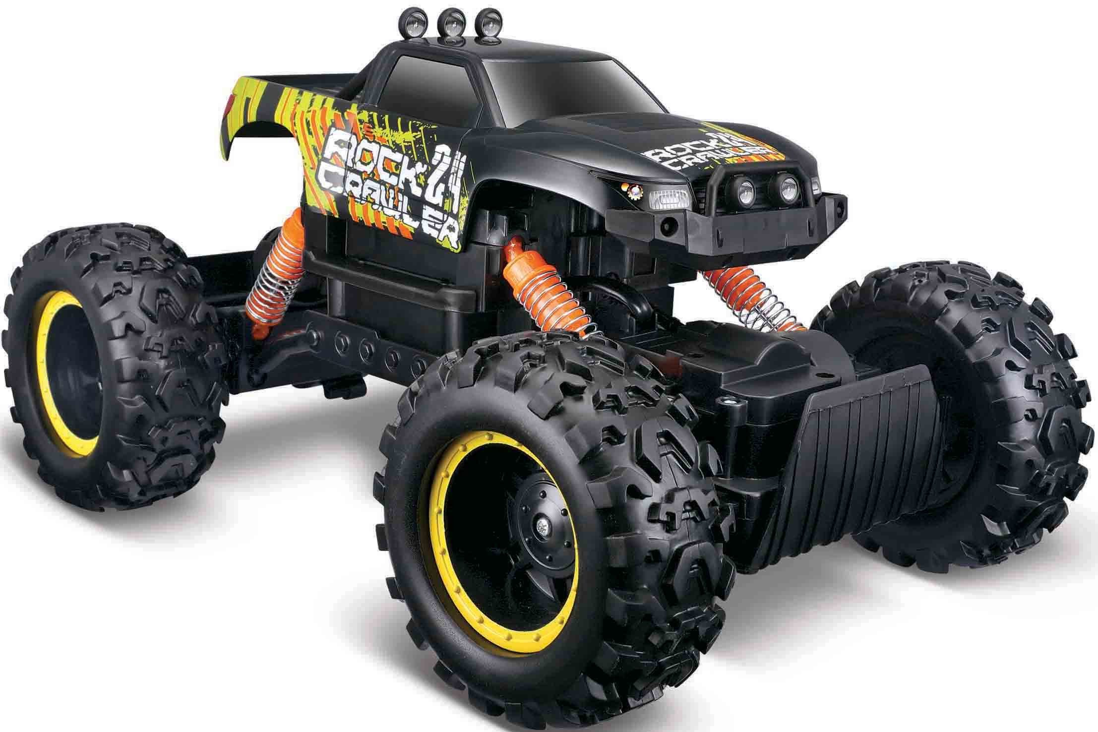 RC-Monstertruck Rock Crawler 32 cm, schwarz