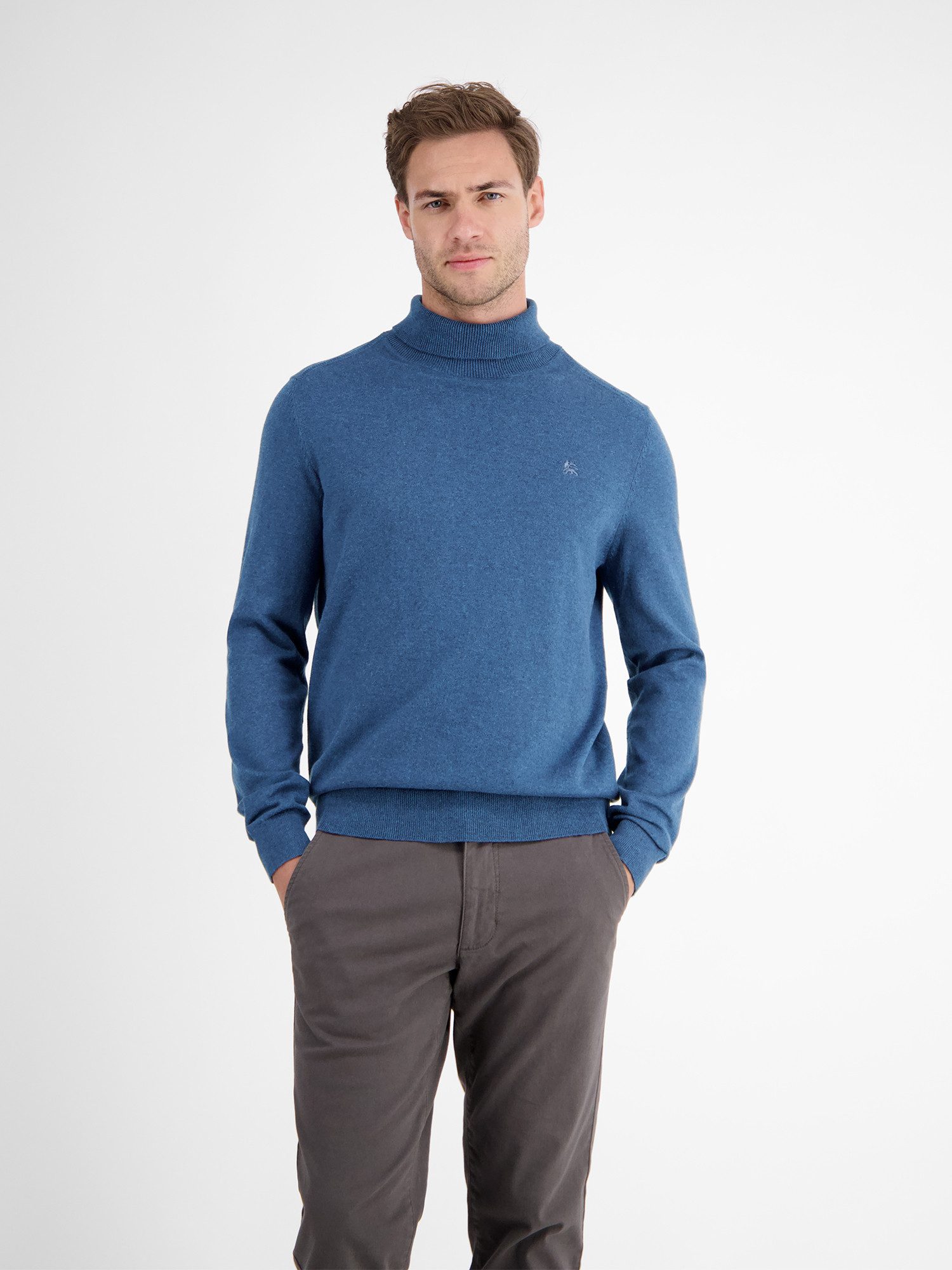 LERROS Rollkragenpullover LERROS Herren Rollkragen-Strickpullover