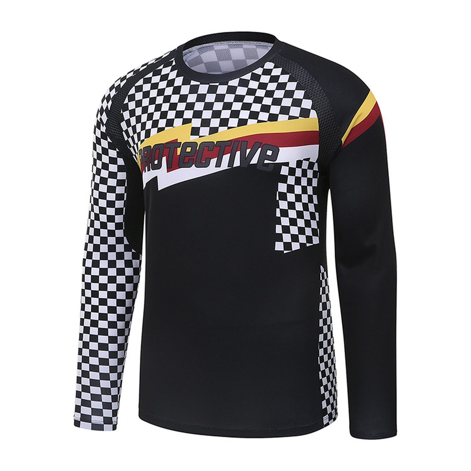 Protective Radtrikot Langarmshirt Herren P-King of Vert