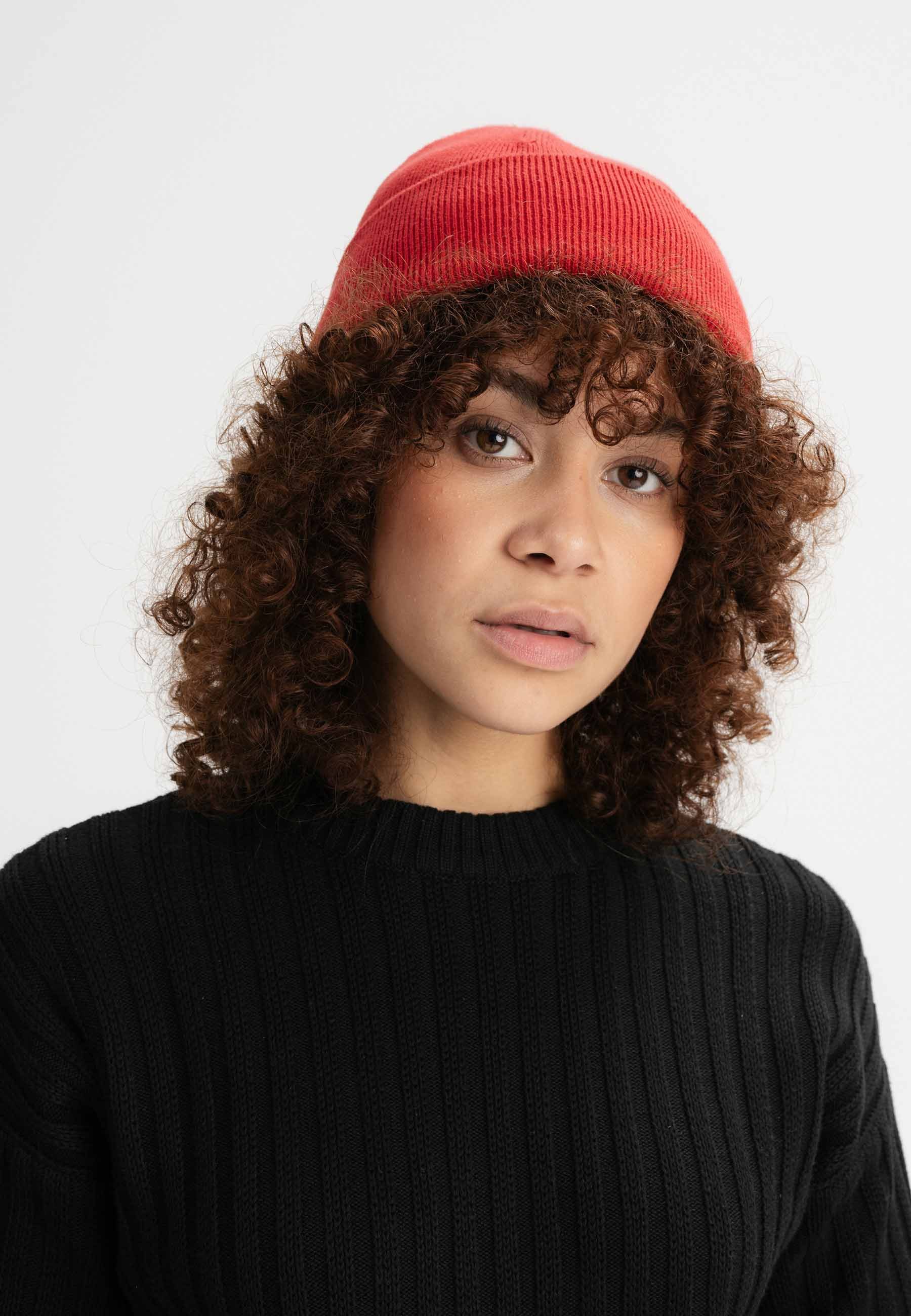 MELA Strickmütze Unisex Feinstrick Mütze HIMMAT günstig online kaufen