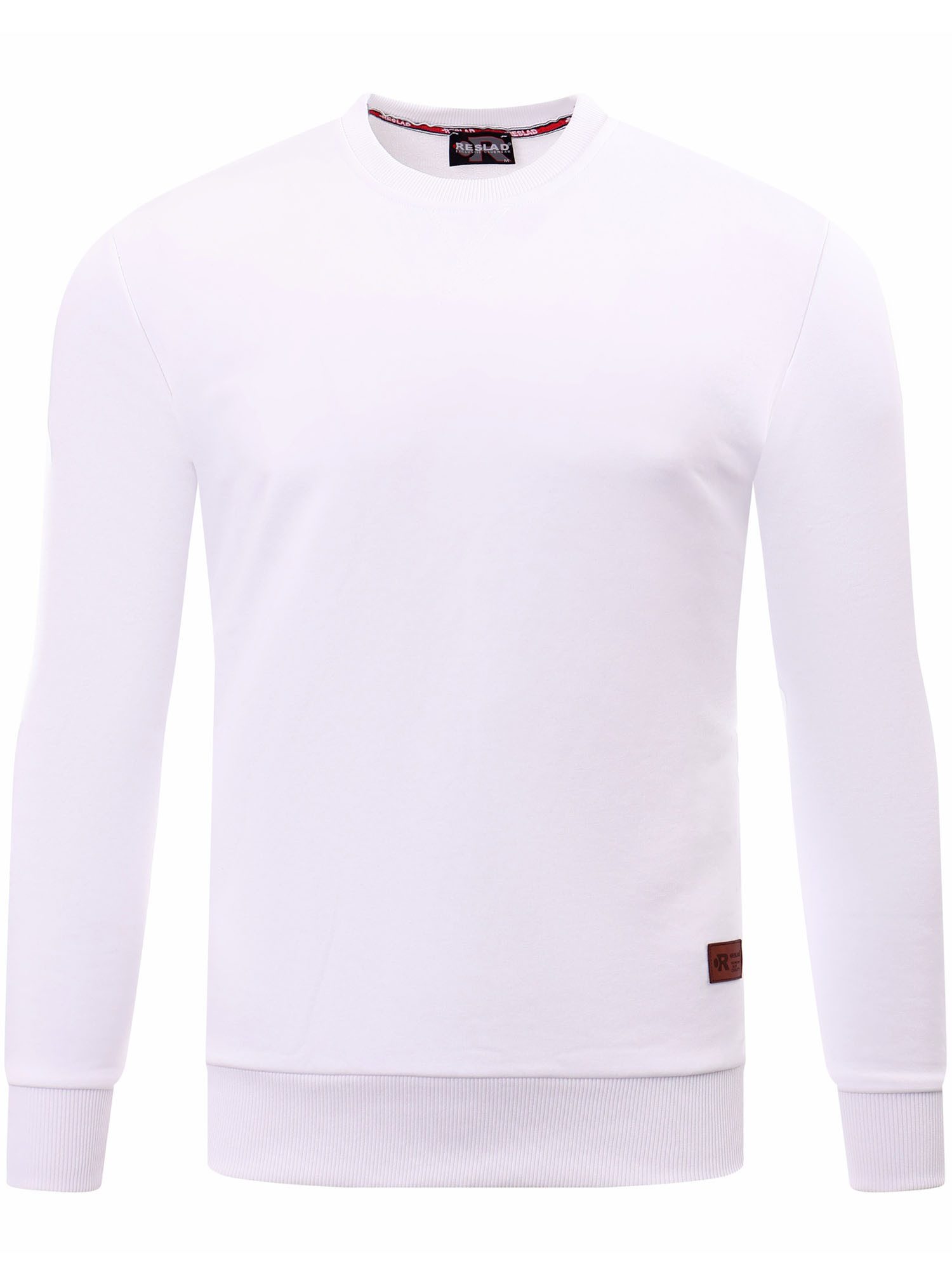 Reslad Sweatshirt Reslad Pullover Herren Sweatshirt RS-1013 (1-tlg) weicher Rundhalspullover Winter Pulli Sweater Sweatjacke