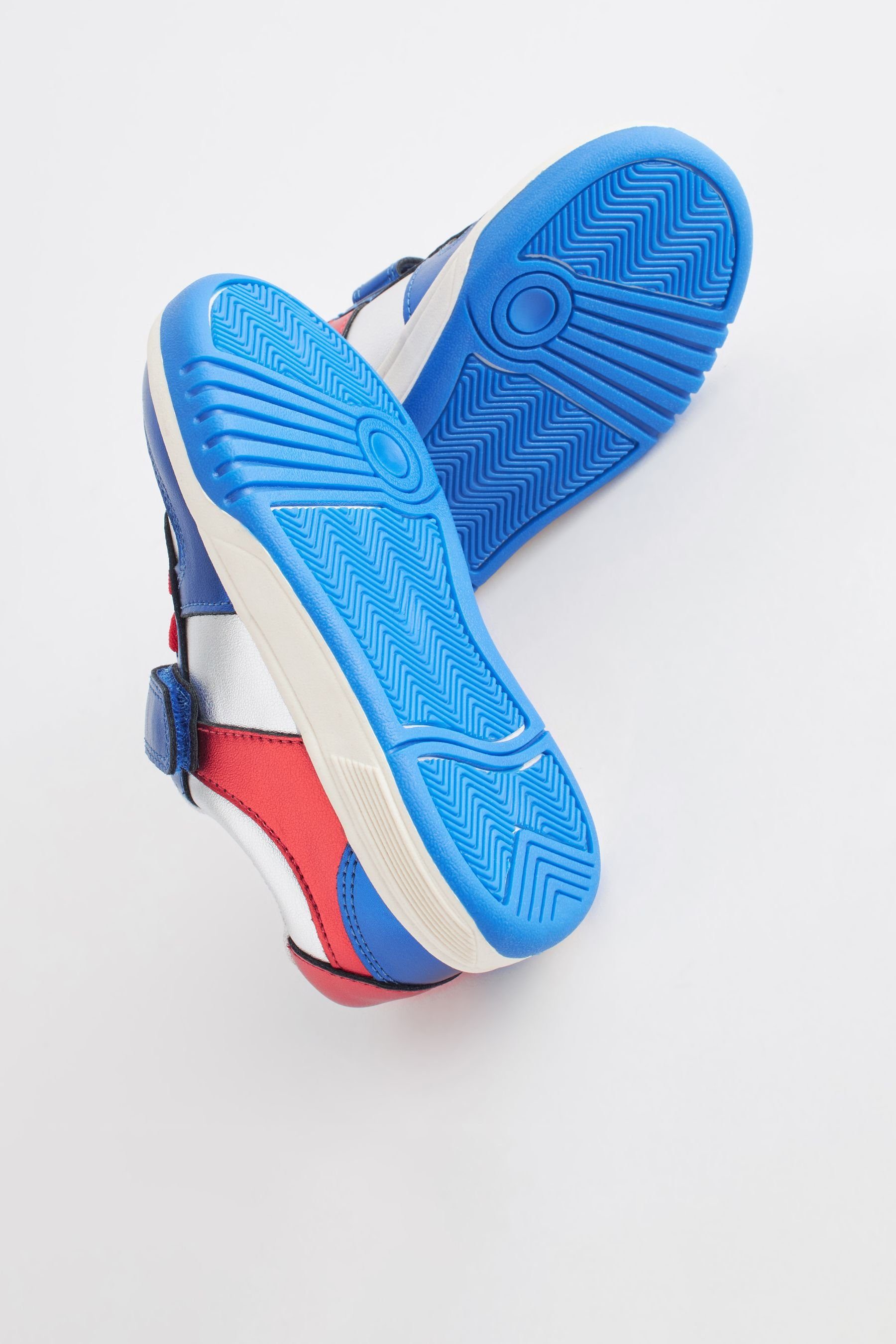 Next Schuh mit Klettverschluss Klettschuh Metallic Red/Blue (1-tlg)