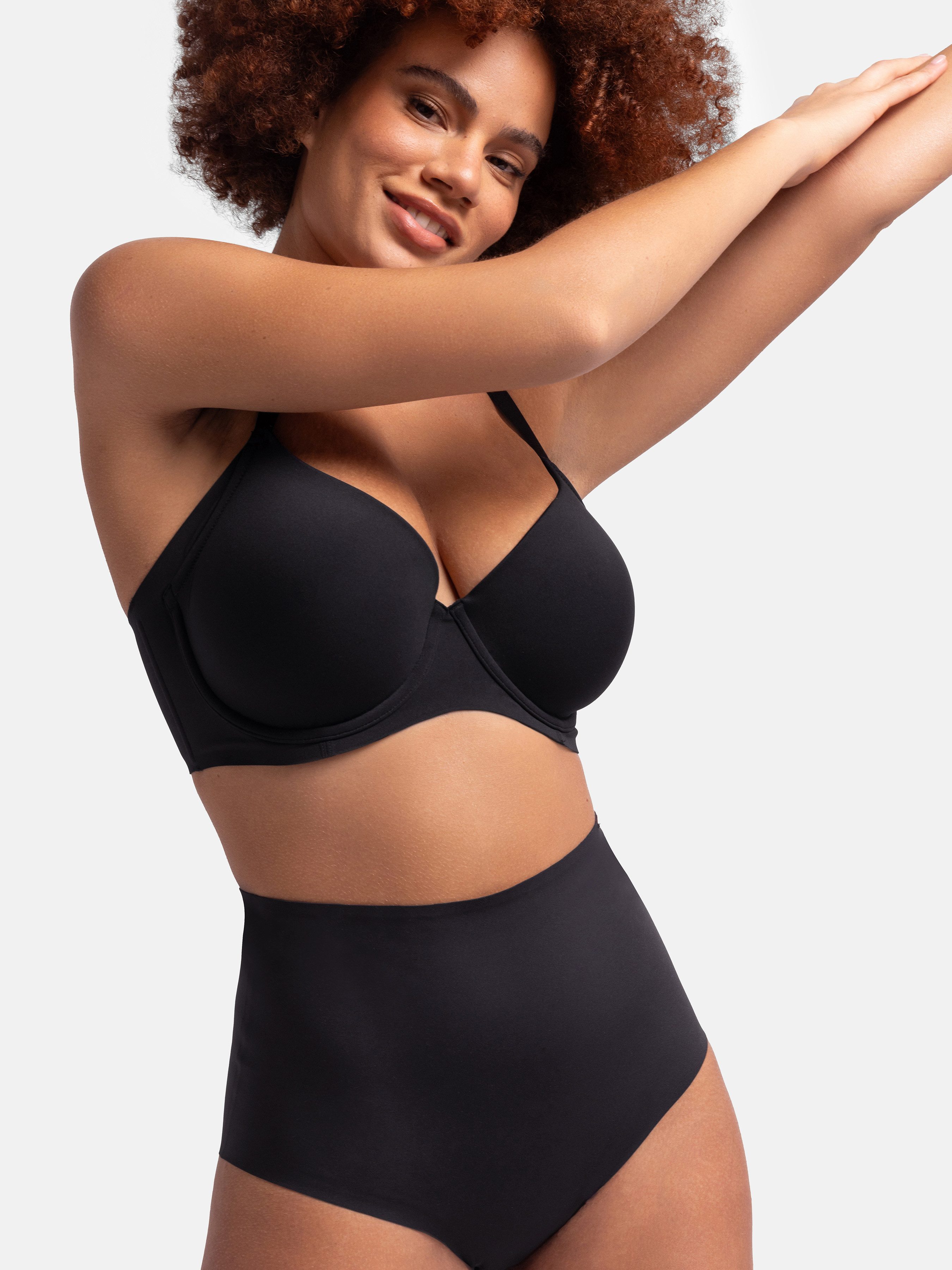 Dorina Slip High Waisted Midi (2er Pack) kaum sichtbar unter enger Kleidung