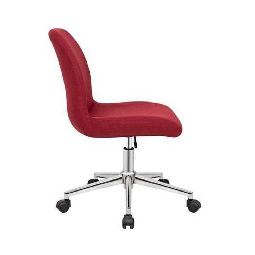(1 St), Sessel Bürostuhl Chef Bürostuhl Rot Neu Luxus Büro Stuhl Made JVmoebel Sessel Textil Europa in Designer