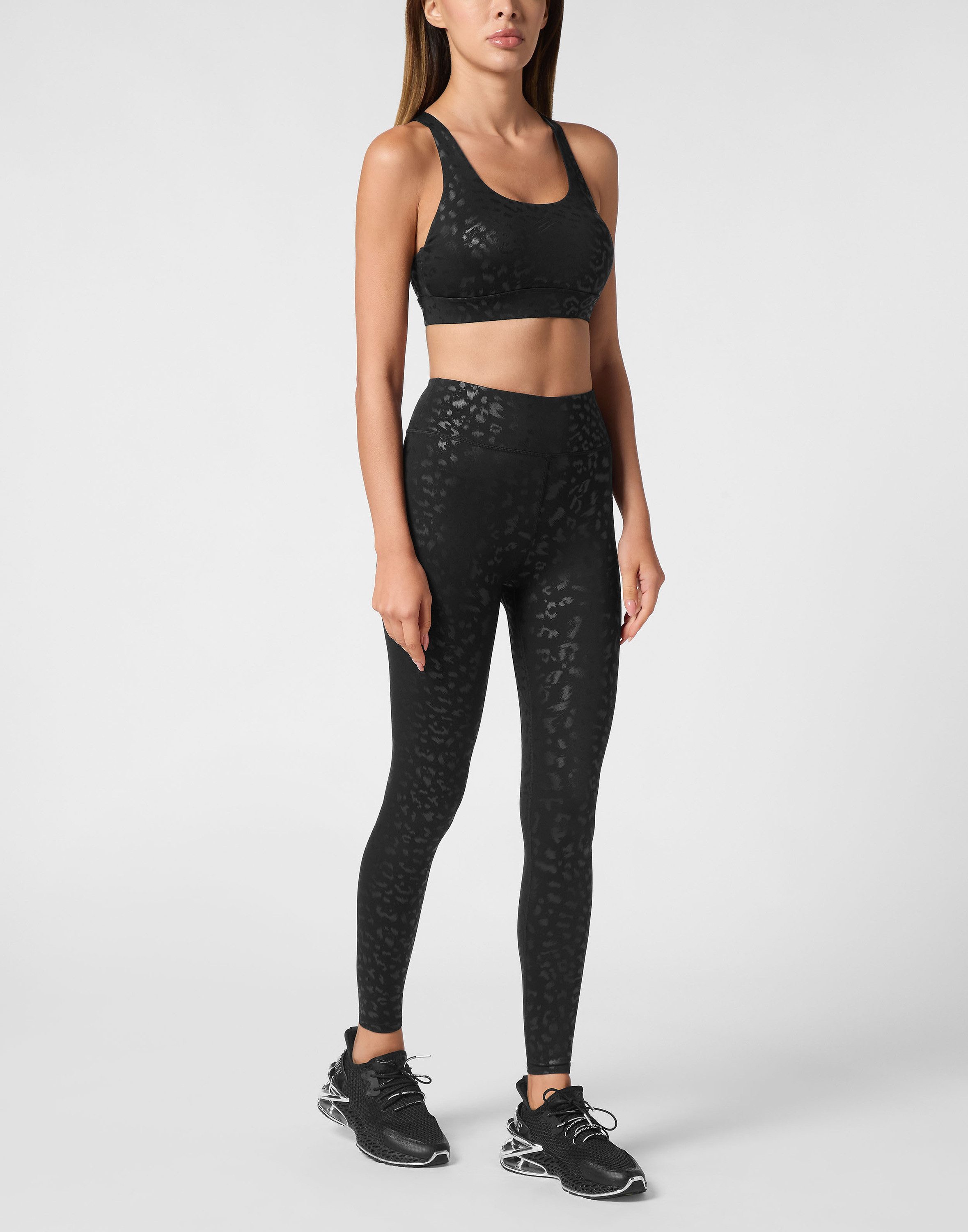 PLEIN SPORT Leggings Leopard