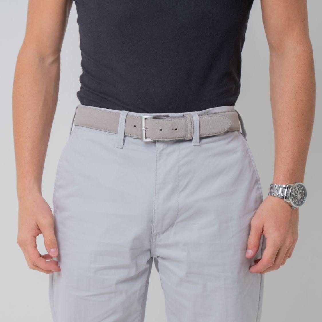 BELTINGER Ledergürtel Gürtel aus Veloursleder 3,5 cm - Weicher Velour-Ledergürtel für Herren (1-St)