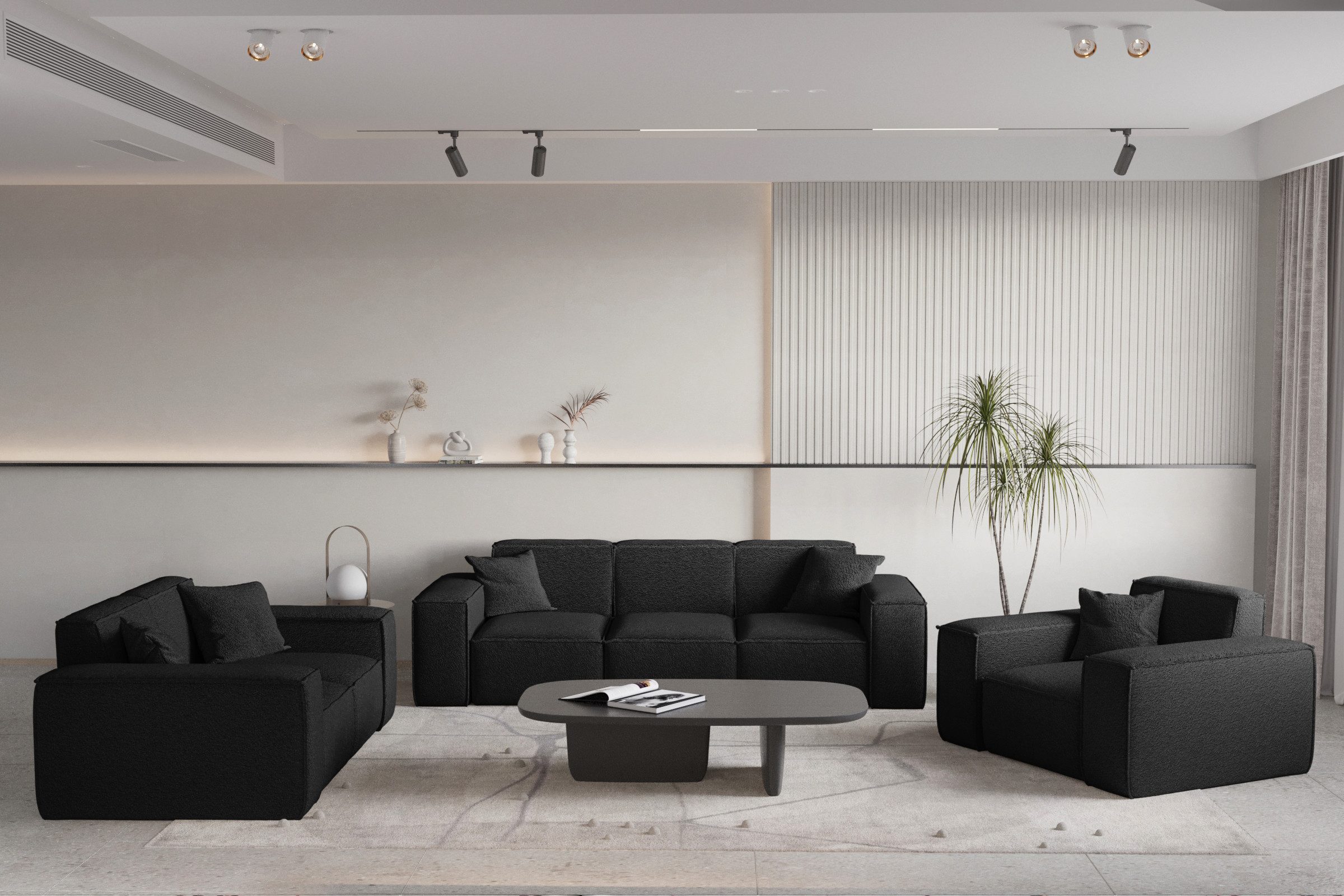 Fun Möbel Polstergarnitur Sofaset Designersofa CELES günstig online kaufen
