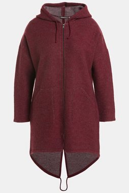 Ulla Popken Langjacke Boiled-Wool-Jacke