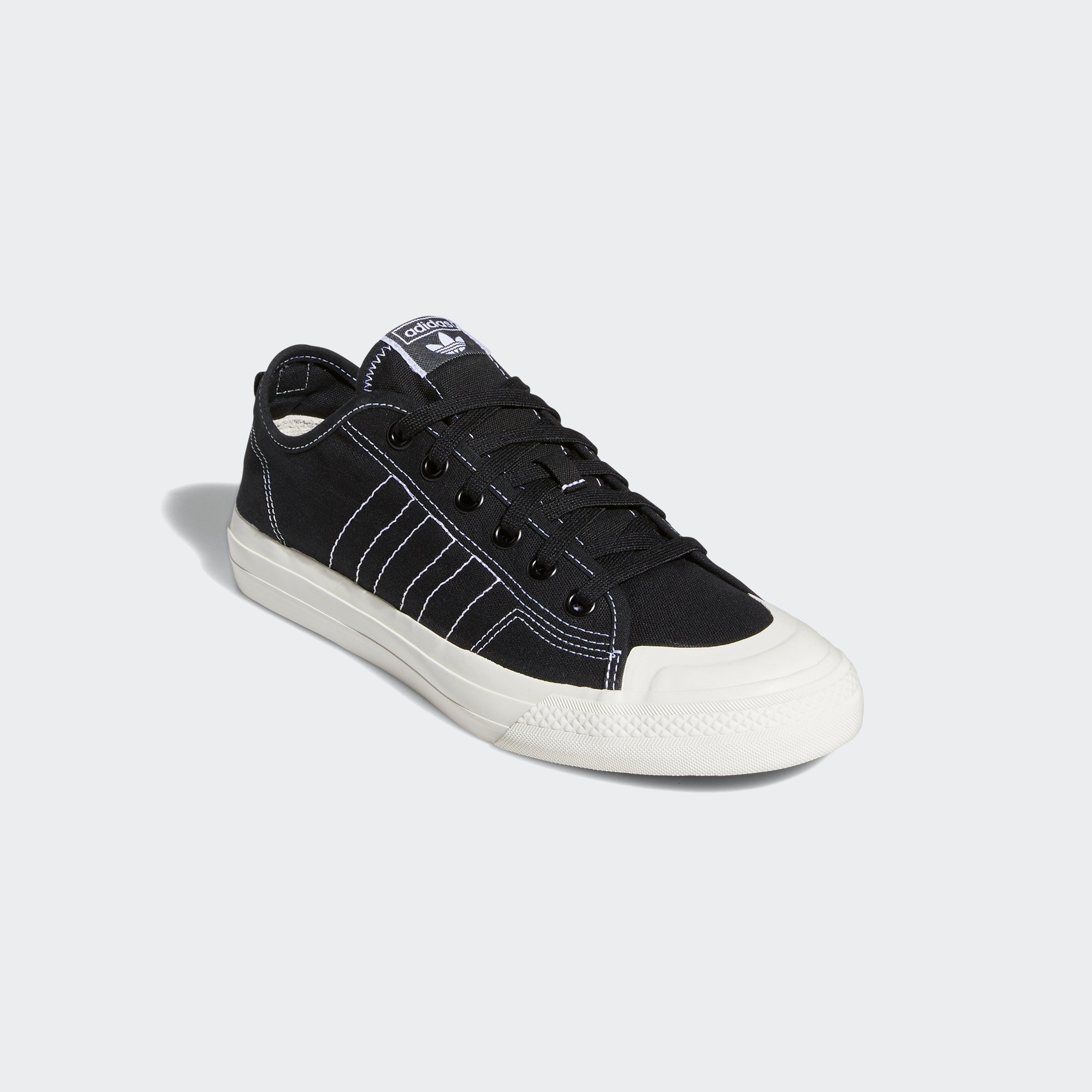 Das Beste dieser Saison adidas Originals NIZZA RF Black White Cloud White / Off / Core Sneaker