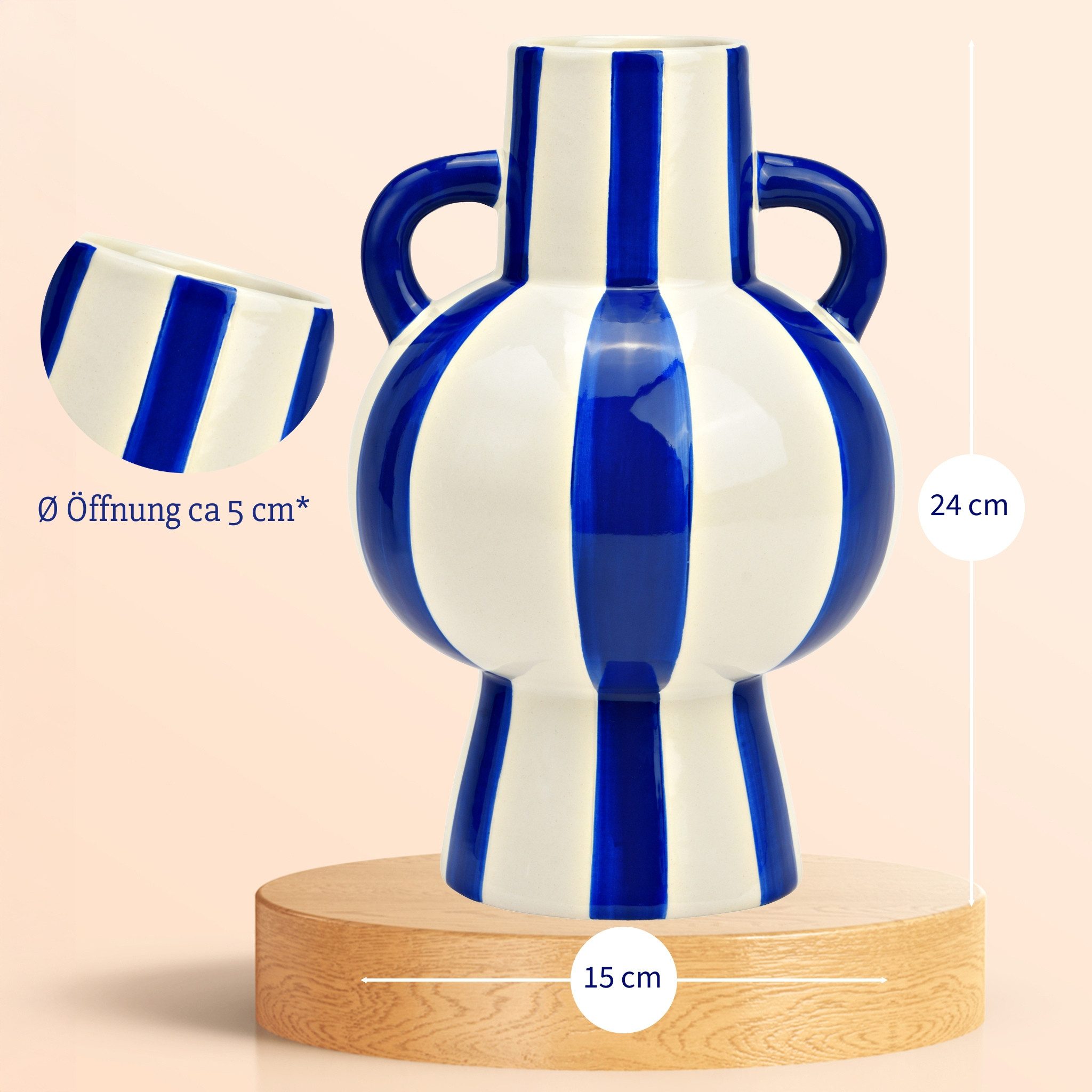 matches21 HOME & HOBBY Dekovase Blumenvase günstig online kaufen