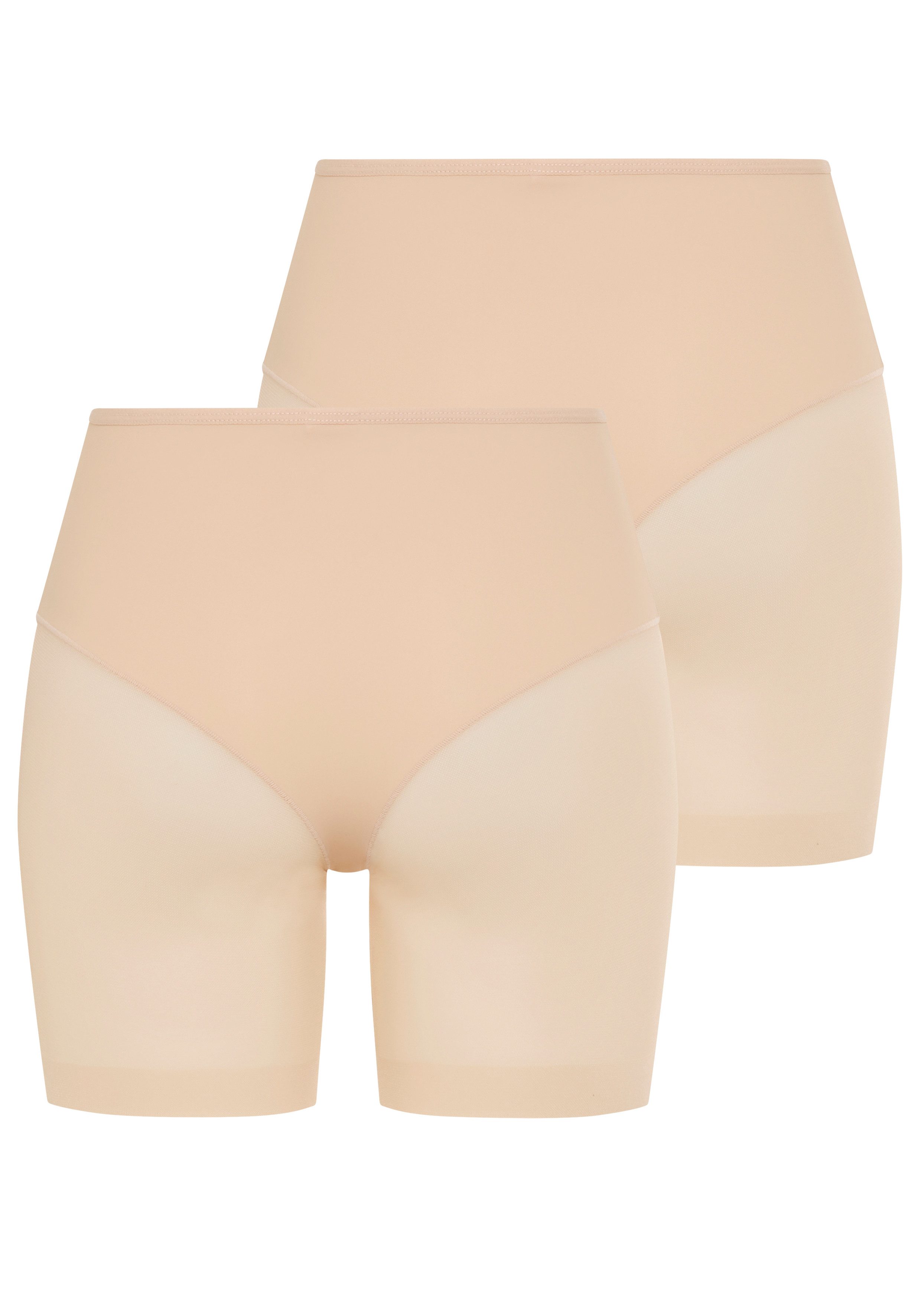 YSABEL MORA Shapingpants (2er Pack) mittlerer Form-Effekt, Tüll, Anti-Scheuer-Effekt, eng