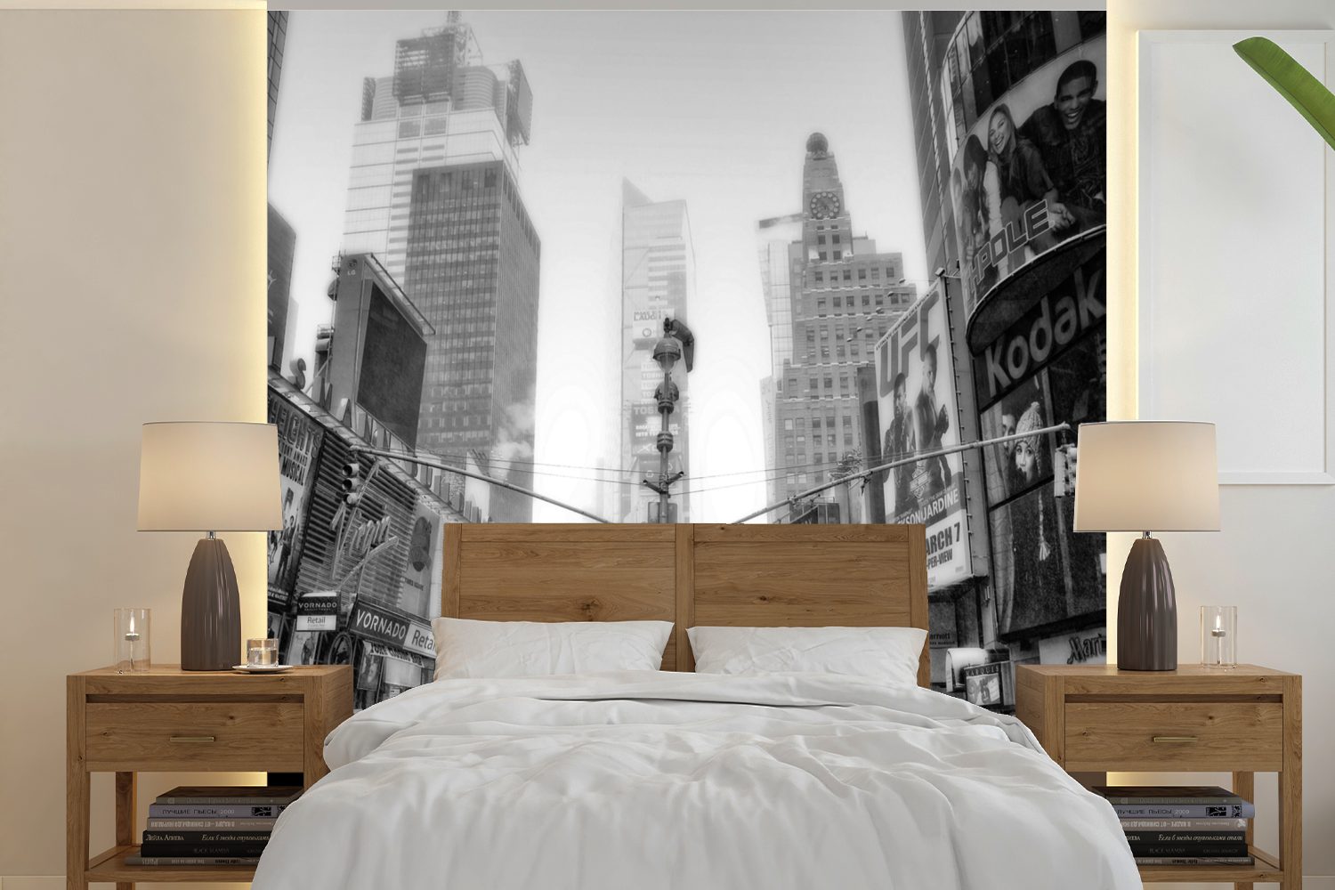 Fototapete Taxi Wandtapete - weiß, Matt, MuchoWow oder New-York St), bedruckt, für in schwarz Wohnzimmer (5 und Vinyl Schlafzimmer, Tapete
