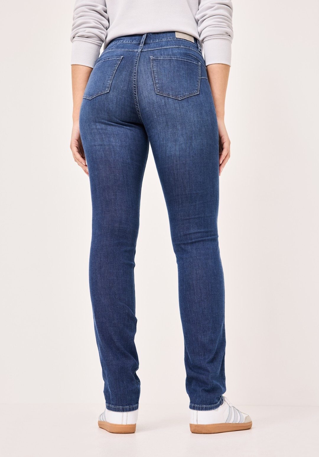 Paddock's Slim-fit-Jeans PAT Slim-Fit 5-Pocket Jeans mit light Denim und Stretch