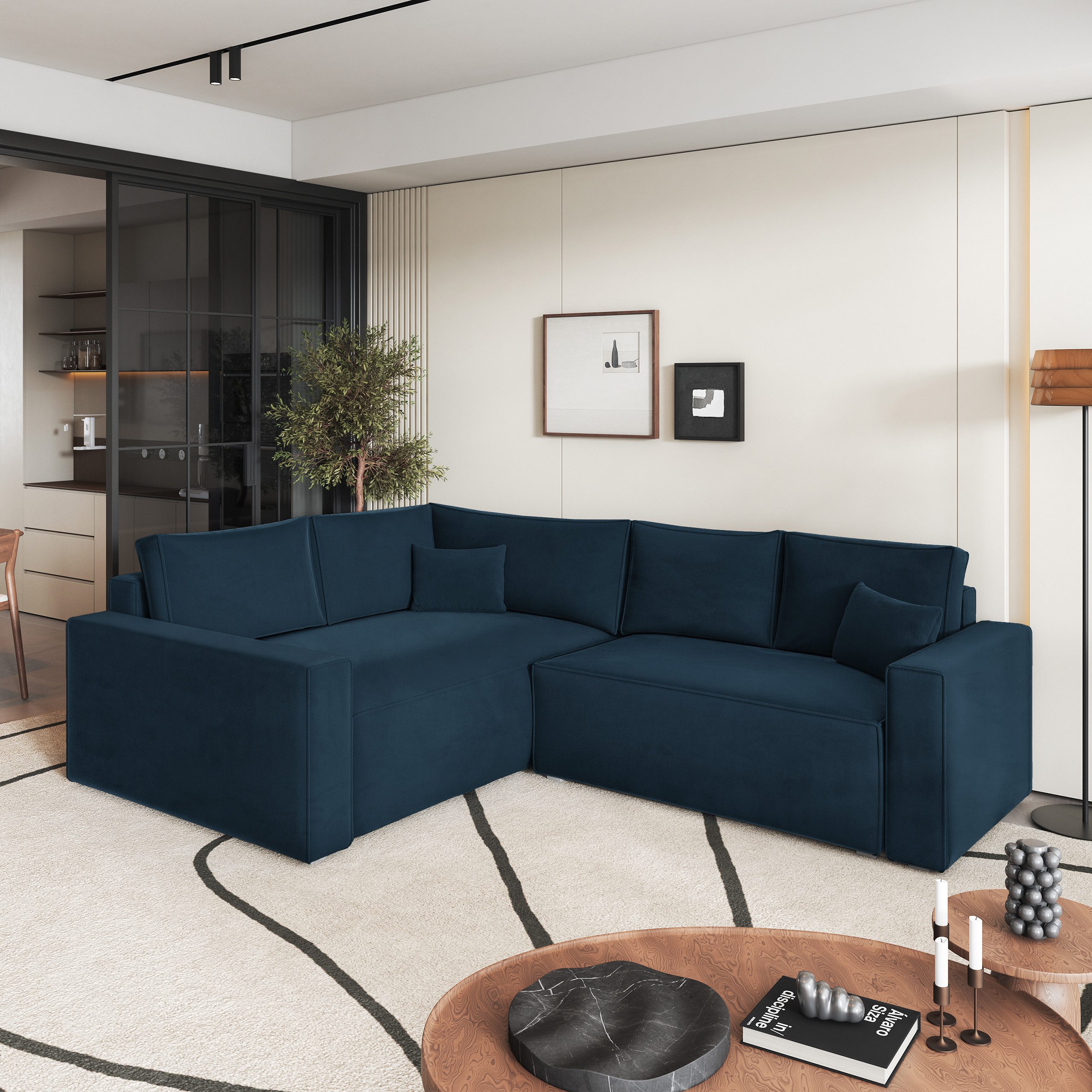 Masseno Ecksofa ERONIS mit Schlaffunktion L-Form, günstig online kaufen