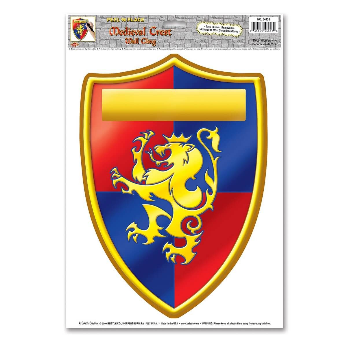 Hängedekoration Aufkleber Wappen