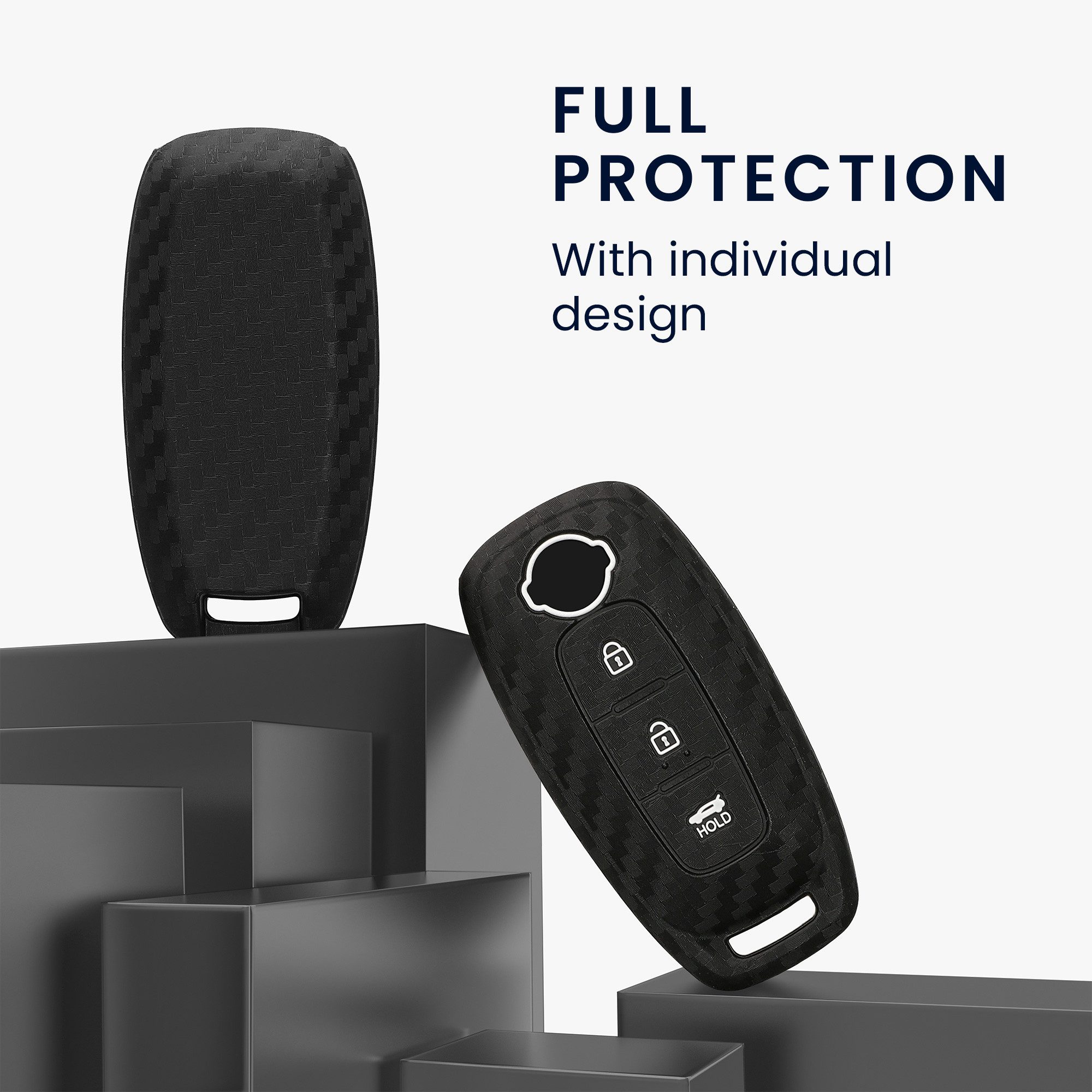 kwmobile Schlüsseltasche Autoschlüssel Hülle für Nissan (1-tlg), Schlüsselhülle Schlüssel Case Cover