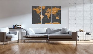 Artgeist Wandbild World Map: Modern Aesthetics